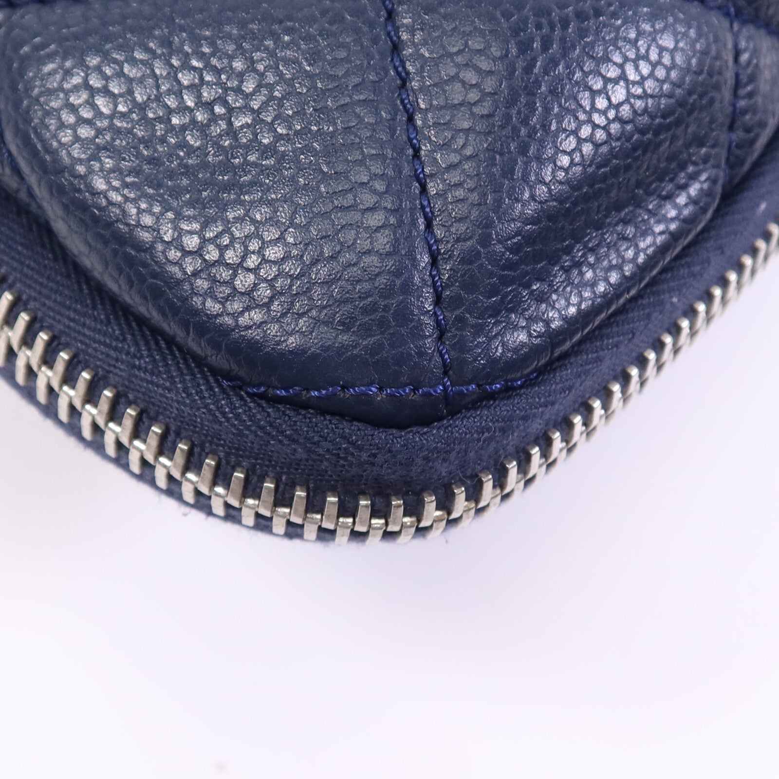 CHANEL 牛皮皮革Chain Shoulder Bag銀扣鏈帶肩背袋