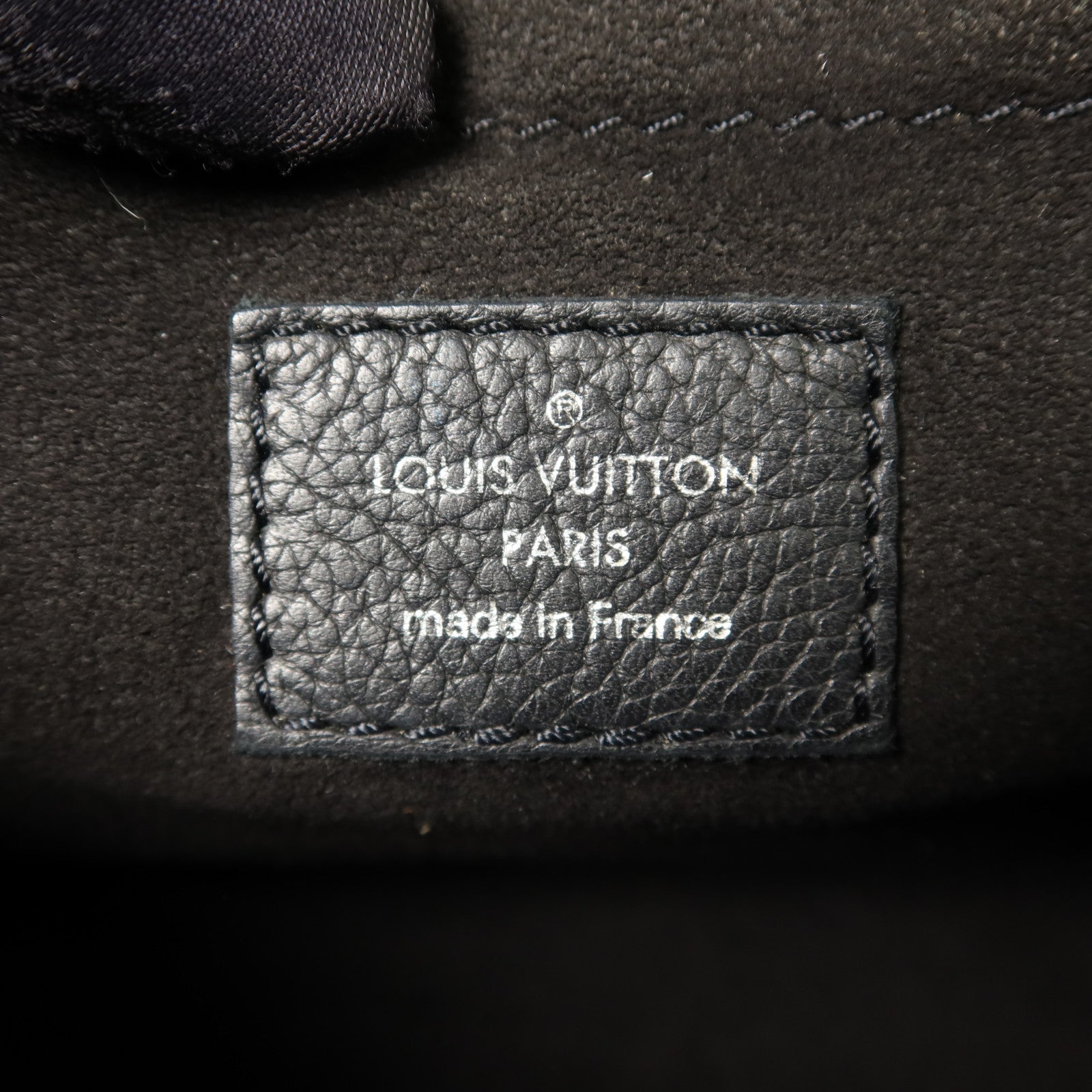 LOUIS VUITTON 牛皮皮革Mylockme銀扣鏈帶肩背袋