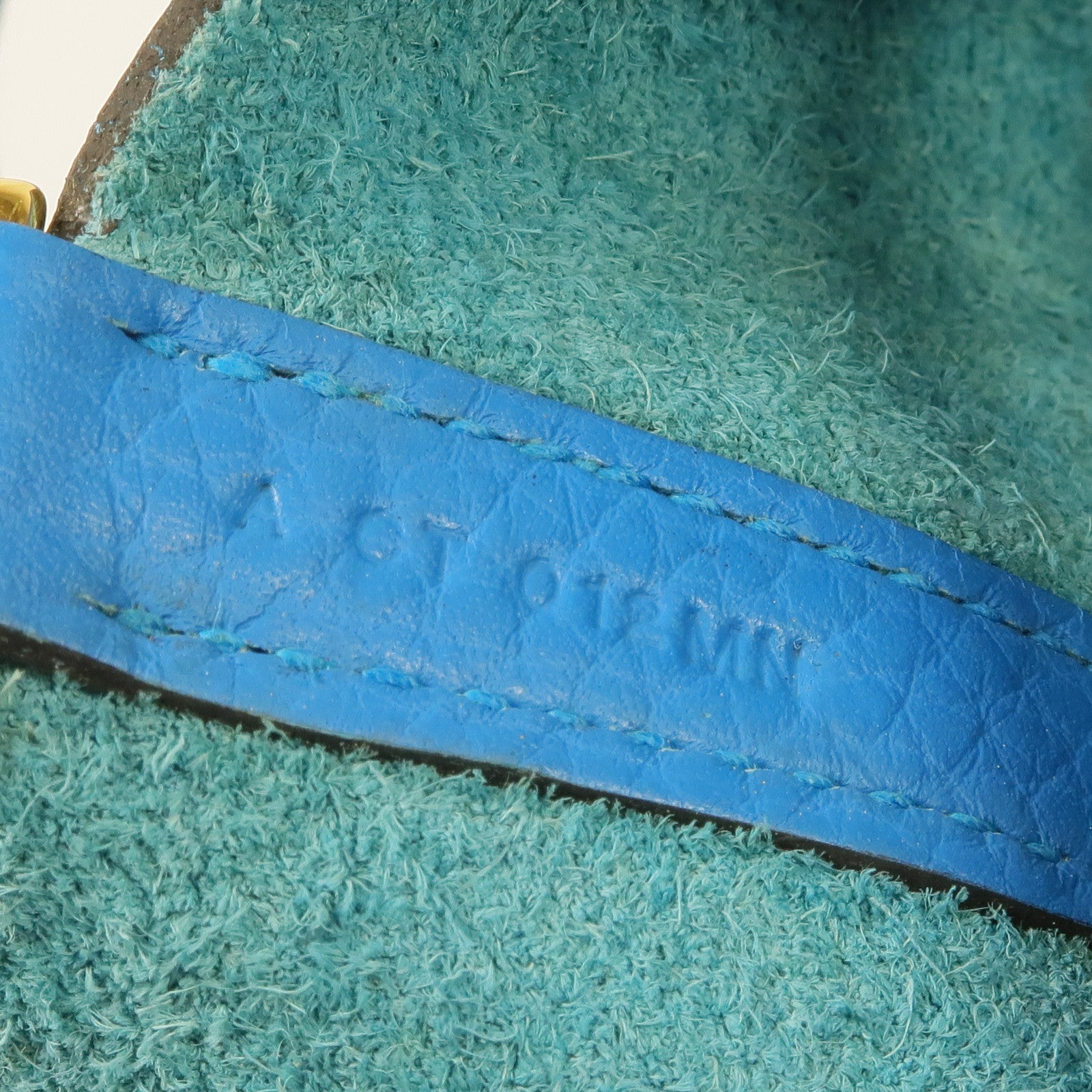 HERMES Clemence皮革Picotin PM金扣手挽袋 Bleu Zanzibar