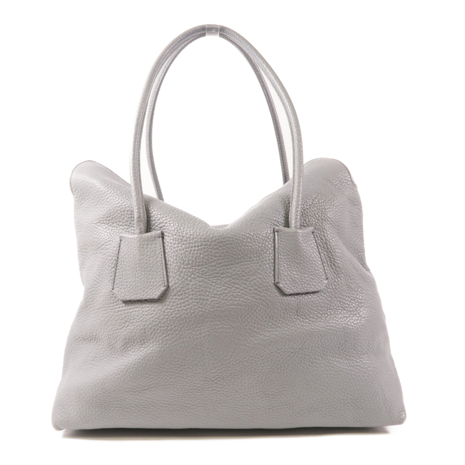 BURBERRY 牛皮皮革Tote Bag金扣手挽袋
