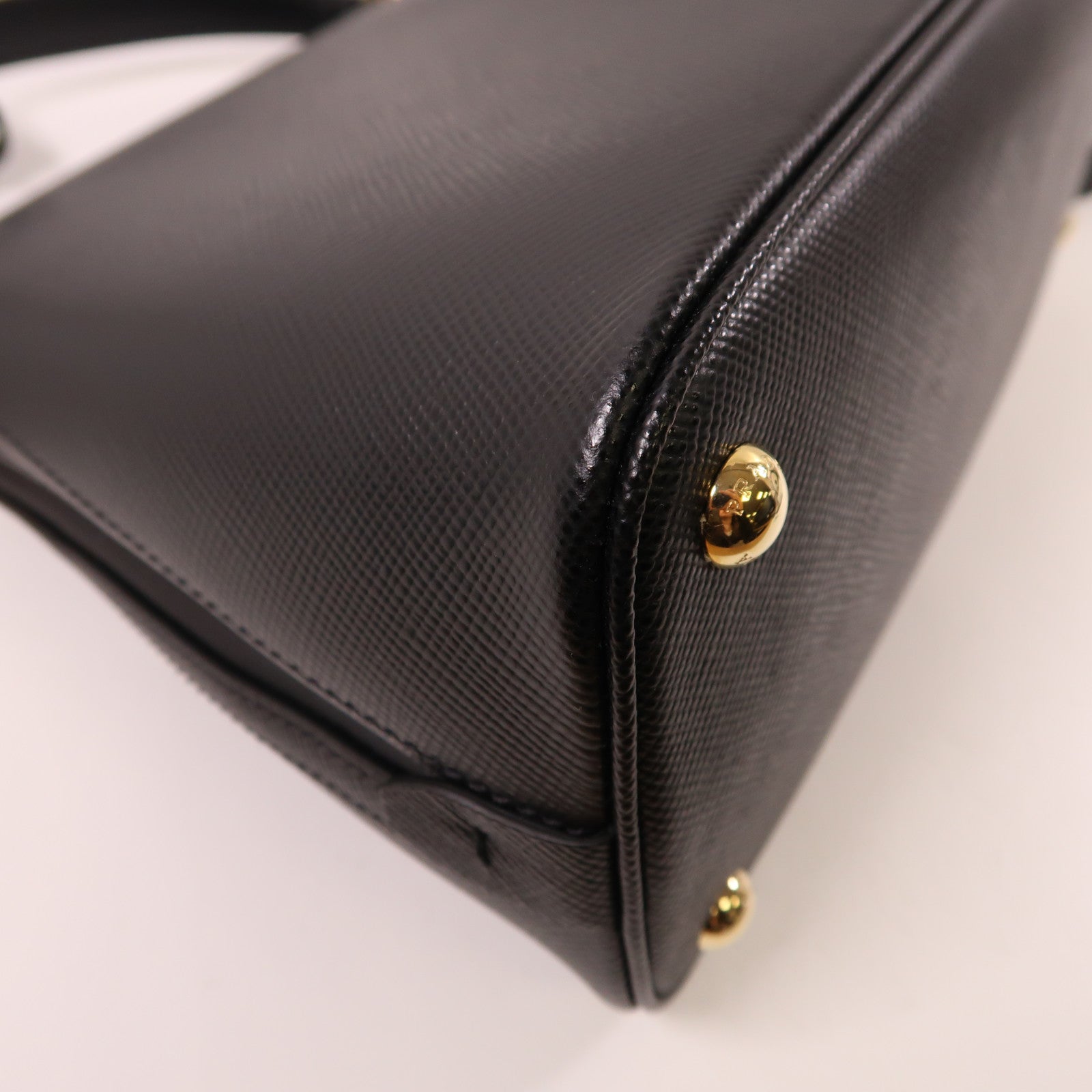 PRADA【激減優惠】 牛皮皮革2 Way Shoulder金扣手挽肩背兩用袋