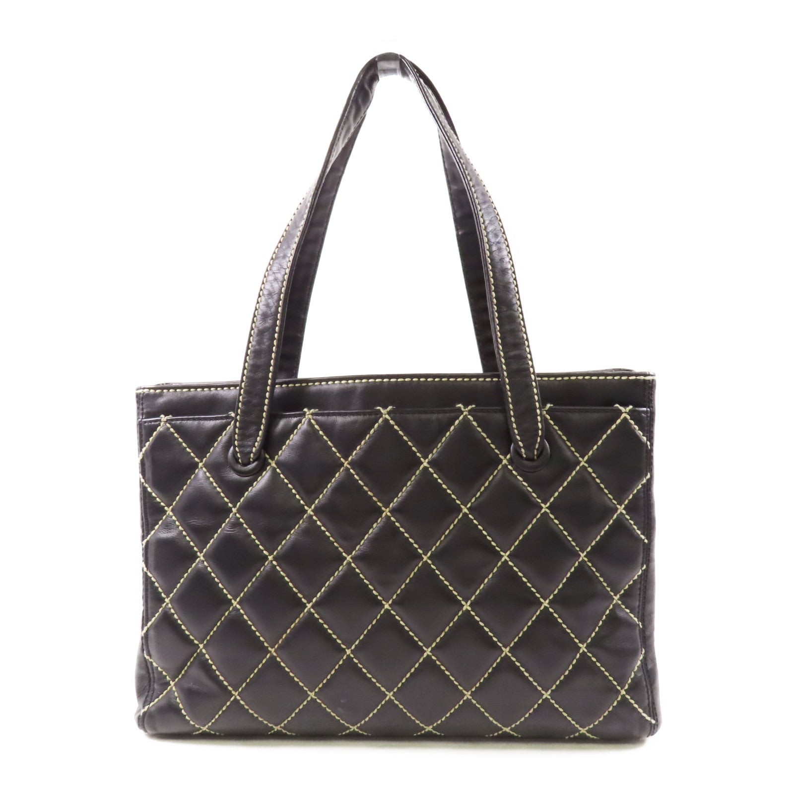 CHANEL 牛皮皮革Shoulder Bag金扣肩背袋
