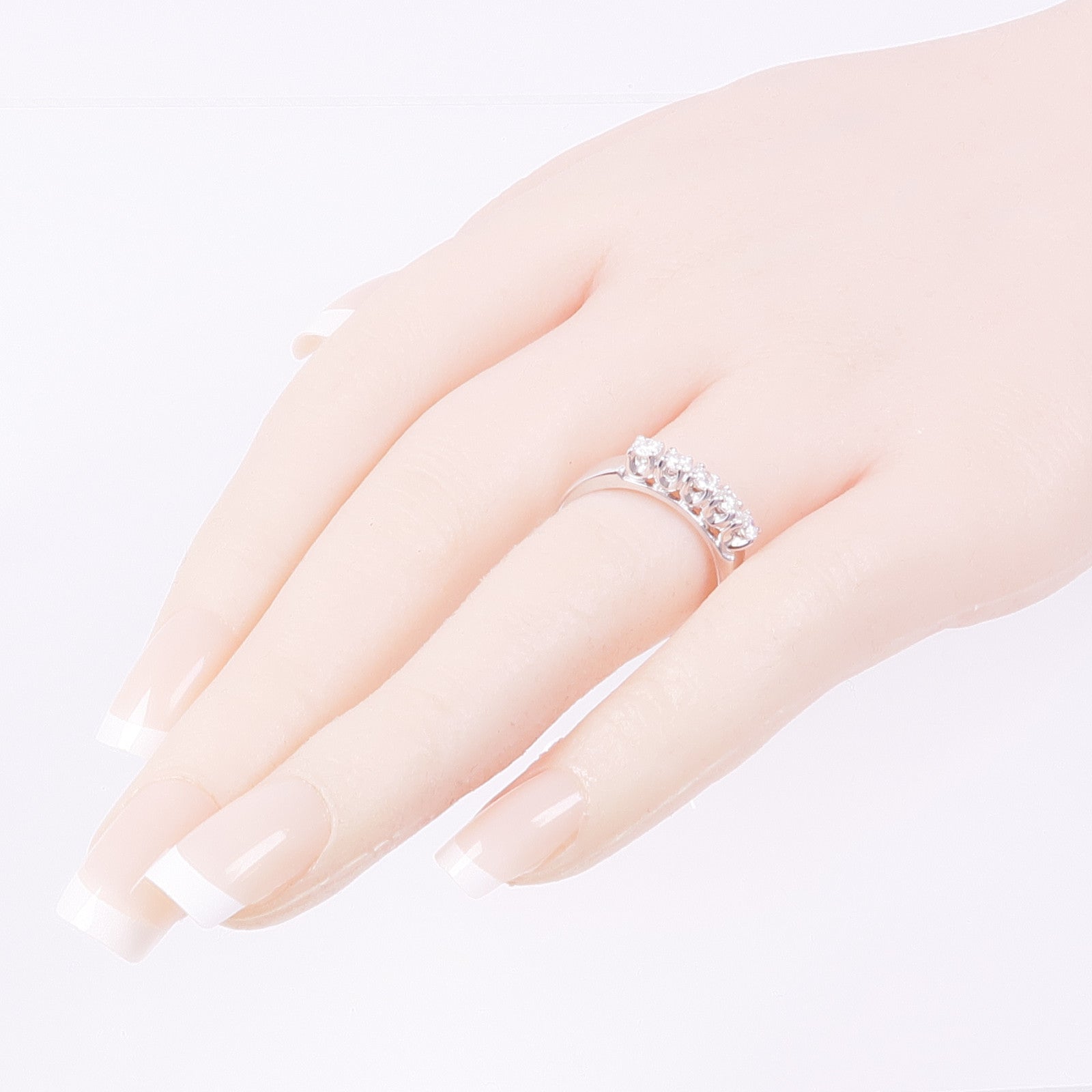 JEWELRY 18K白金Diamond Ring鑽石戒指US#7.75