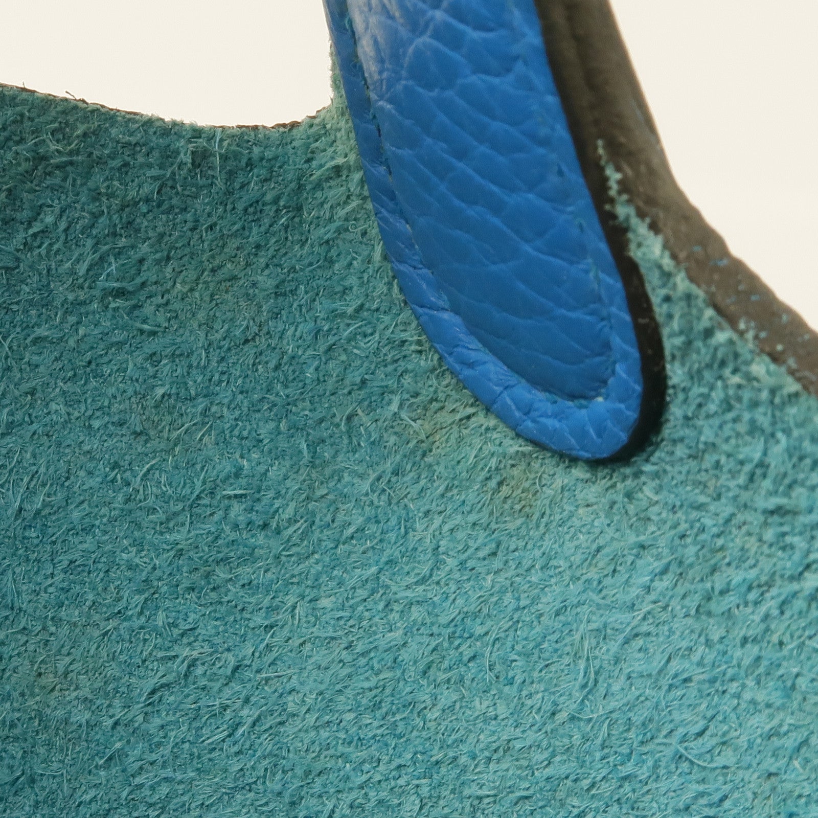 HERMES Clemence皮革Picotin PM金扣手挽袋 Bleu Zanzibar