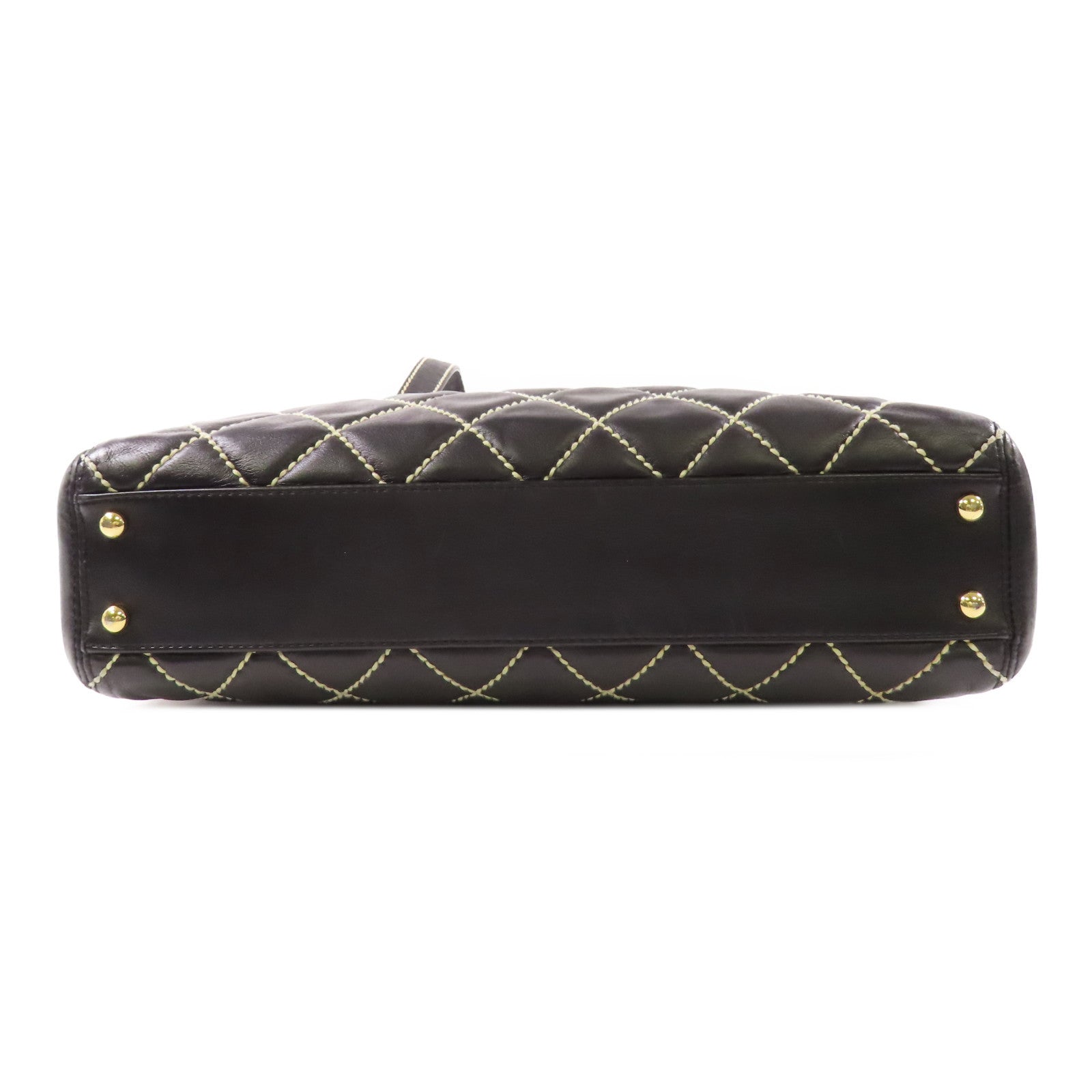CHANEL 牛皮皮革Shoulder Bag金扣肩背袋