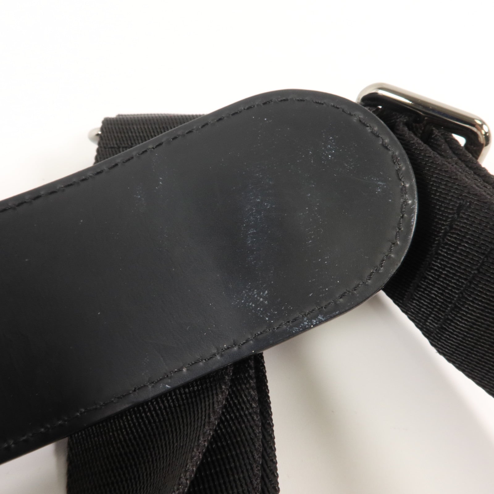 LOUIS VUITTON Monogram Eclipse Messenger PM Voyager銀扣肩背袋