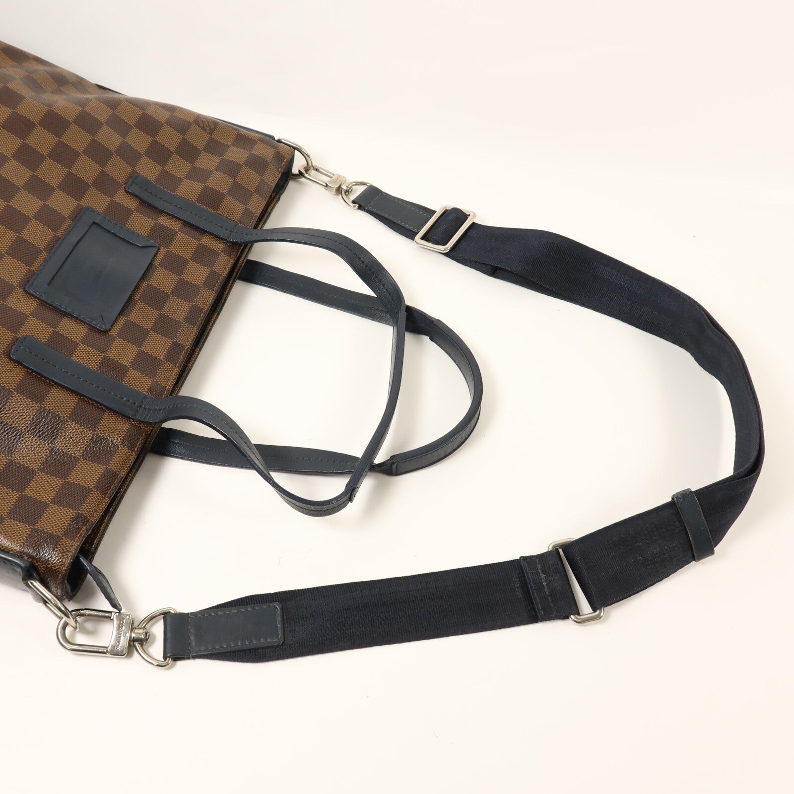 LOUIS VUITTON 【激減優惠】Damier Herald銀扣手挽肩背兩用袋