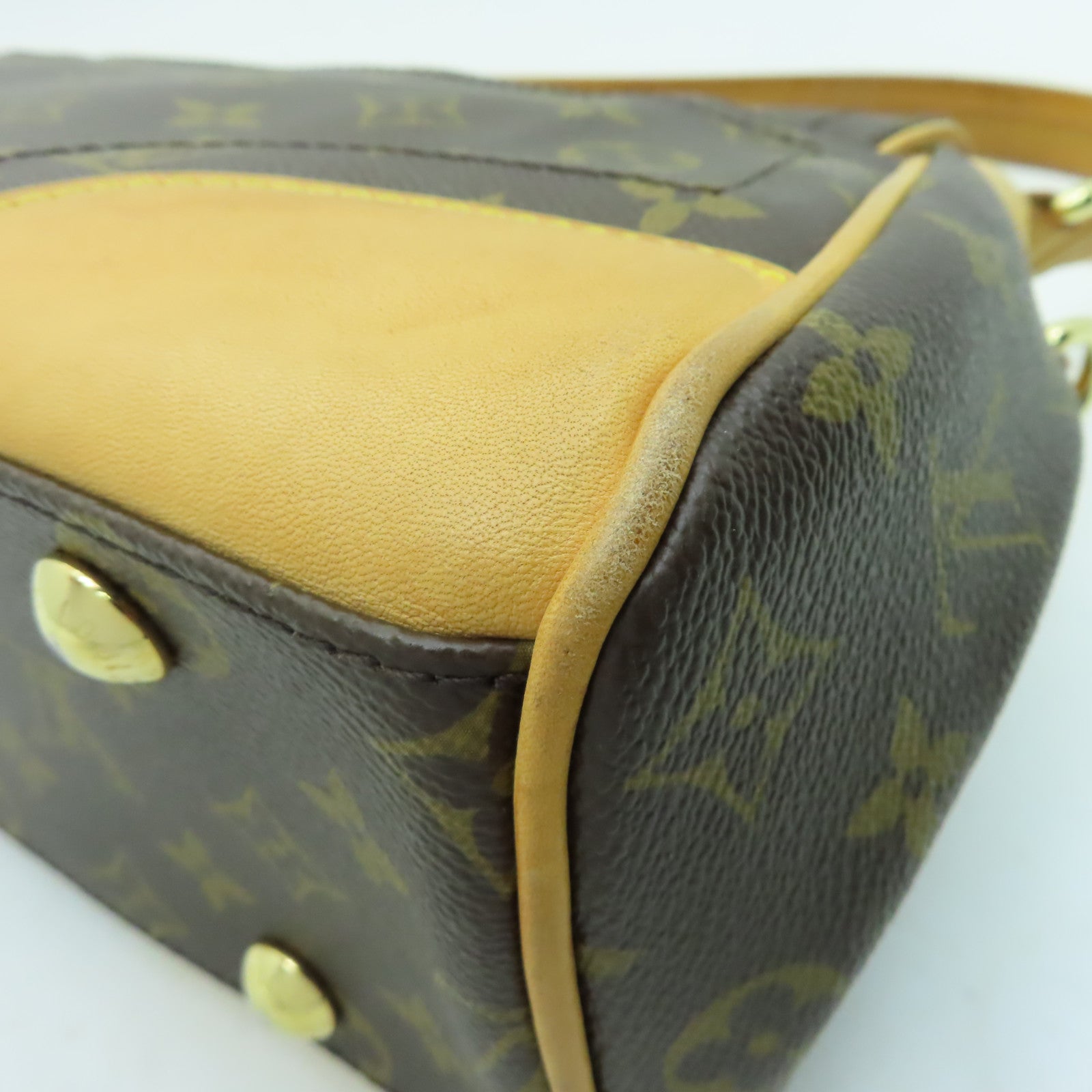LOUIS VUITTON 【激減優惠】Monogram Beverly MM金扣肩背袋啡色