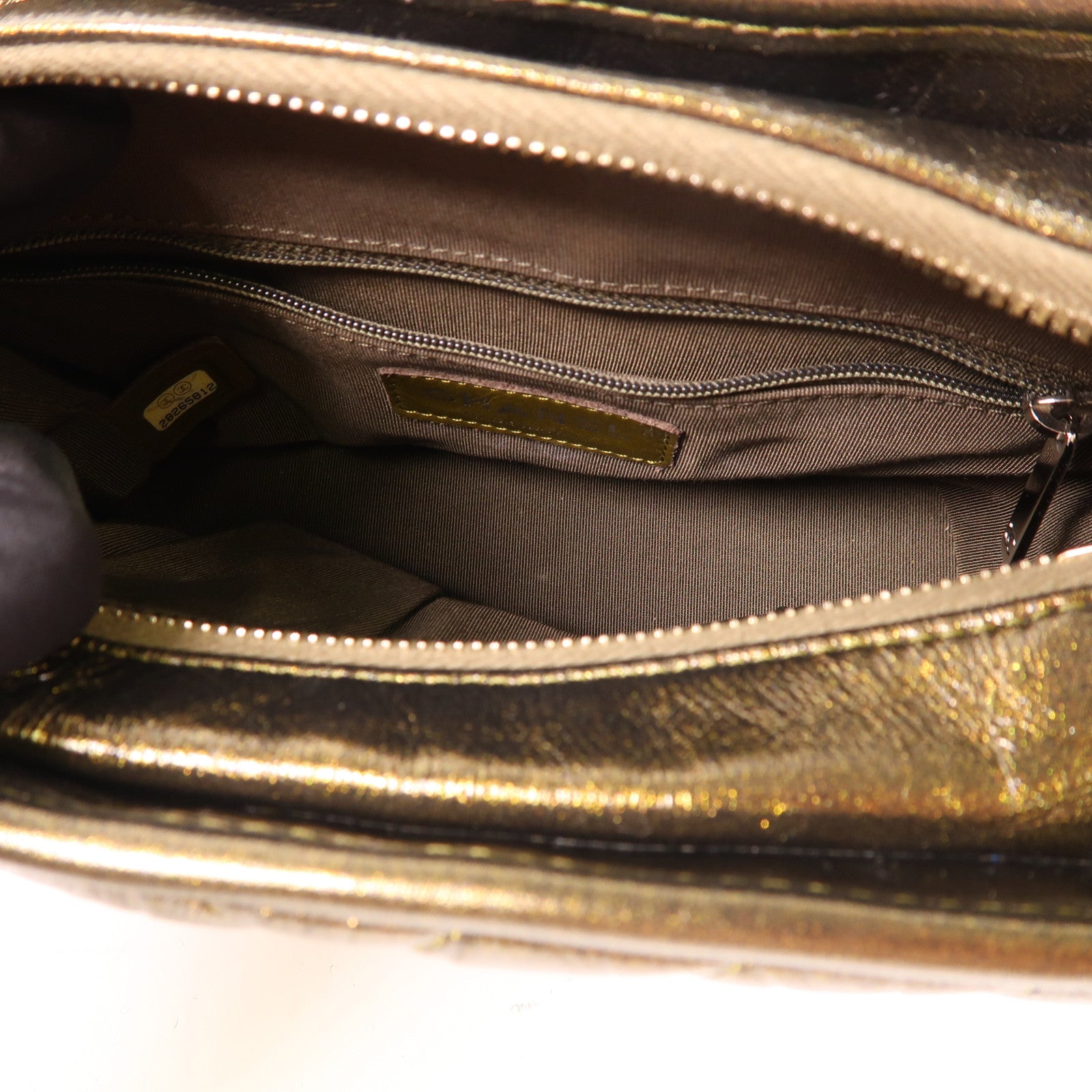 CHANEL 牛皮皮革Gabrielle Small鏈帶肩背袋