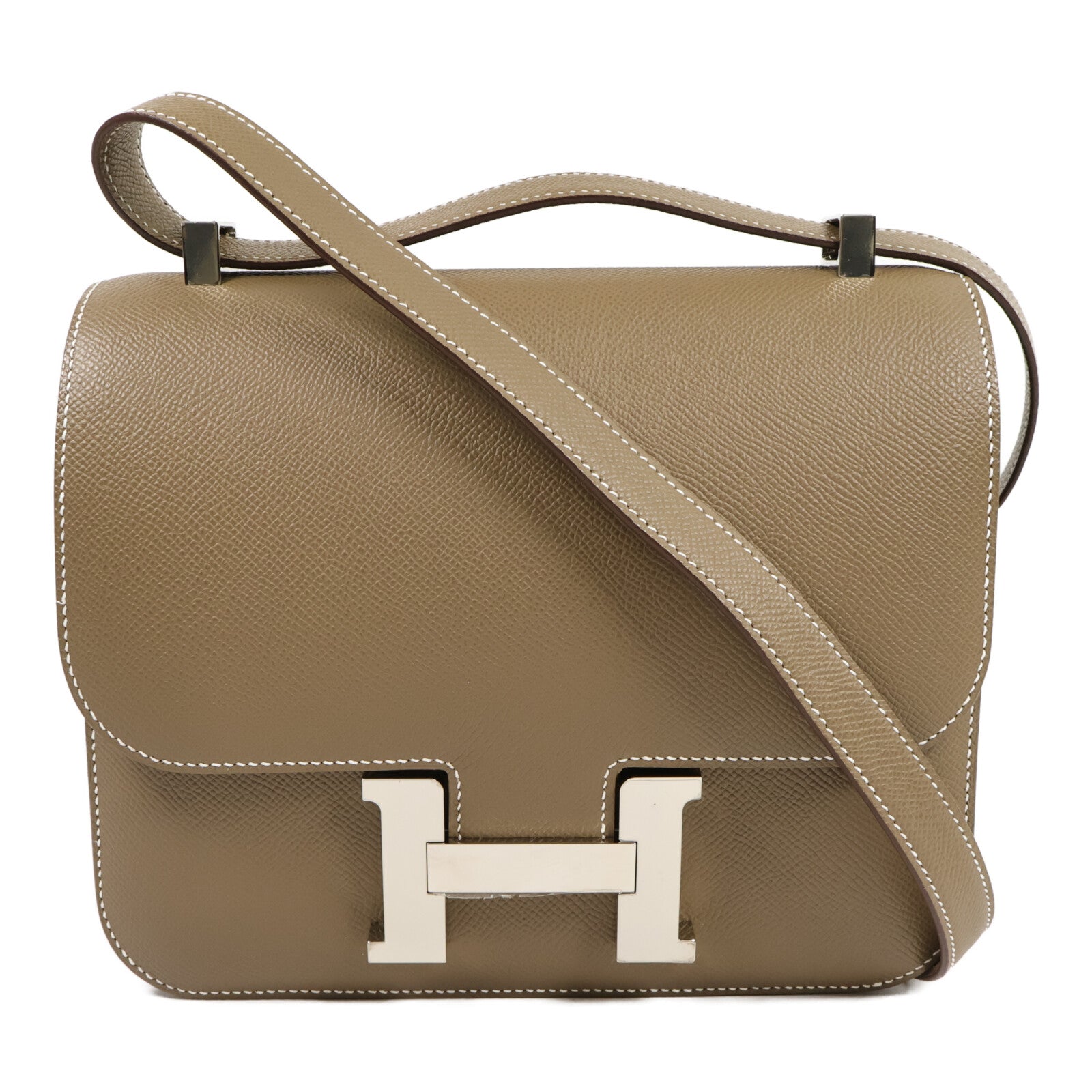 HERMES Epsom皮革Constance 24肩背袋