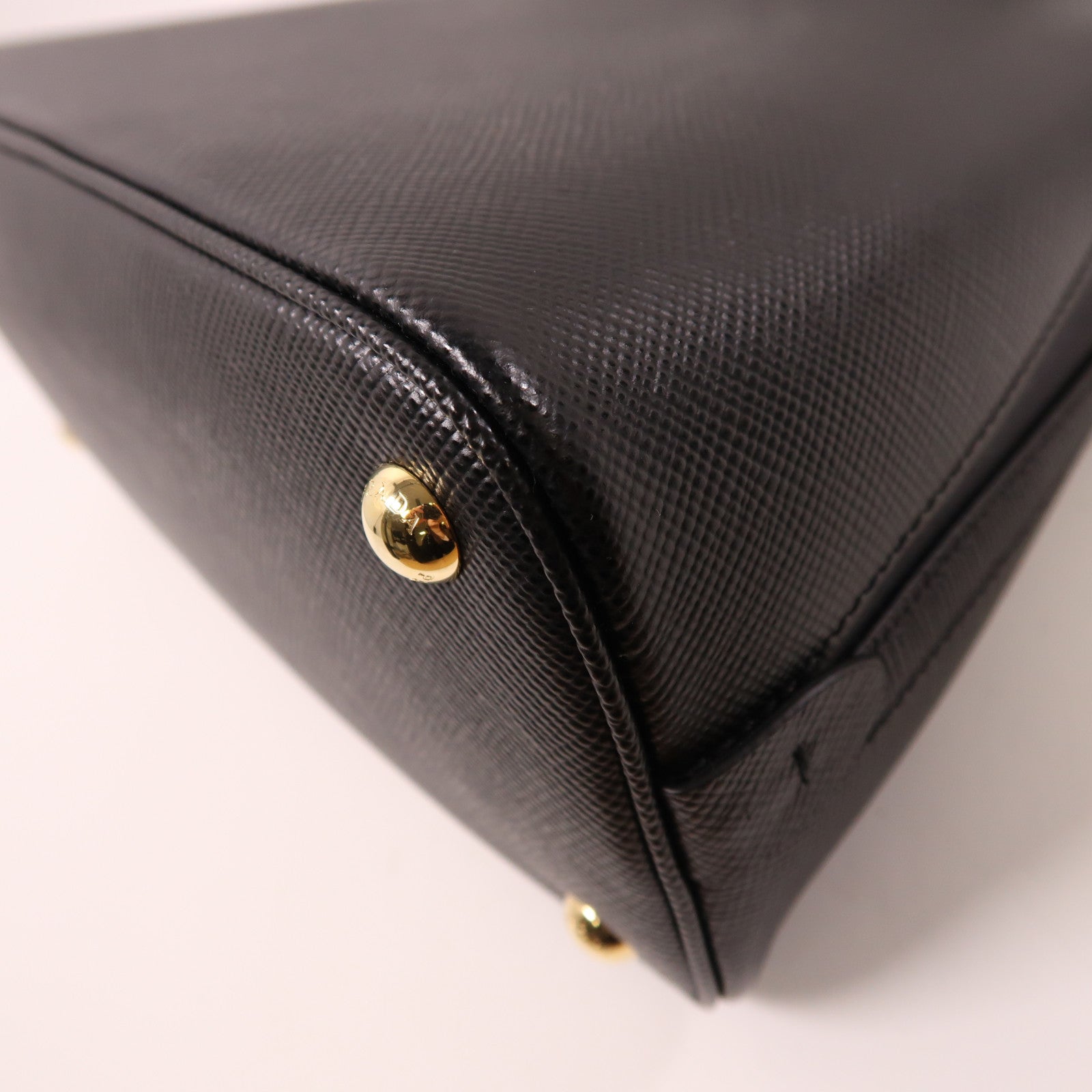 PRADA【激減優惠】 牛皮皮革2 Way Shoulder金扣手挽肩背兩用袋