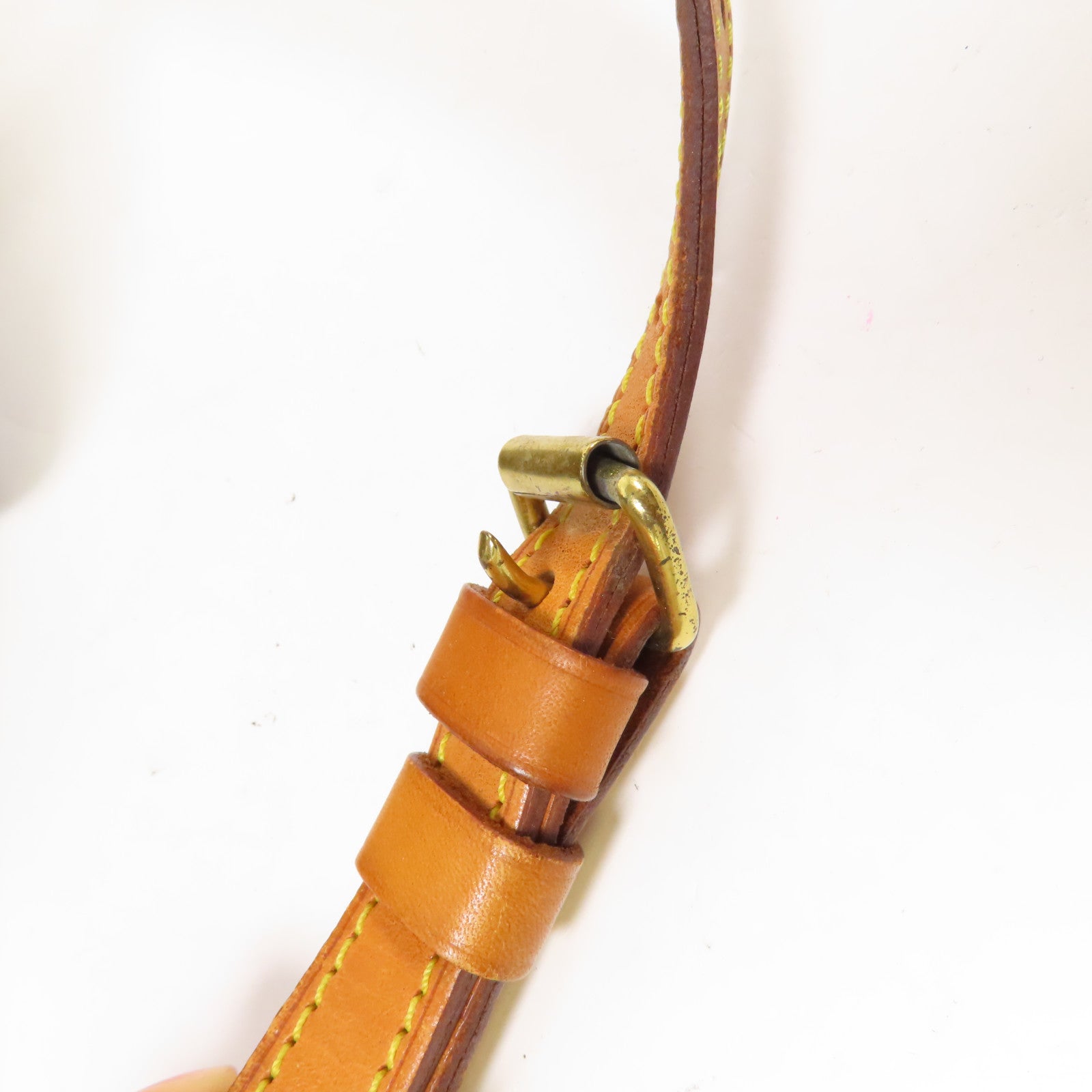 LOUIS VUITTON Monogram Blois金扣肩背袋棕色