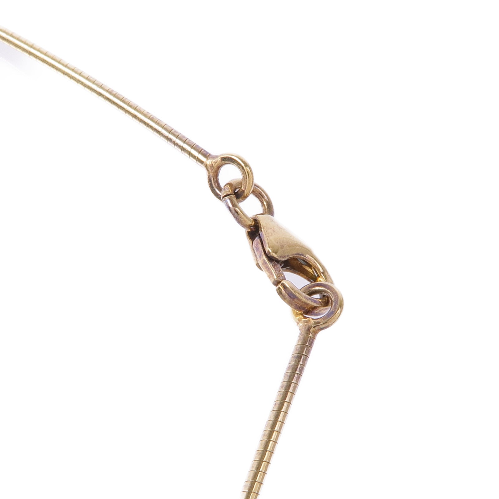 HERMES 【激減優惠】金屬Necklace項鍊藍色/金色