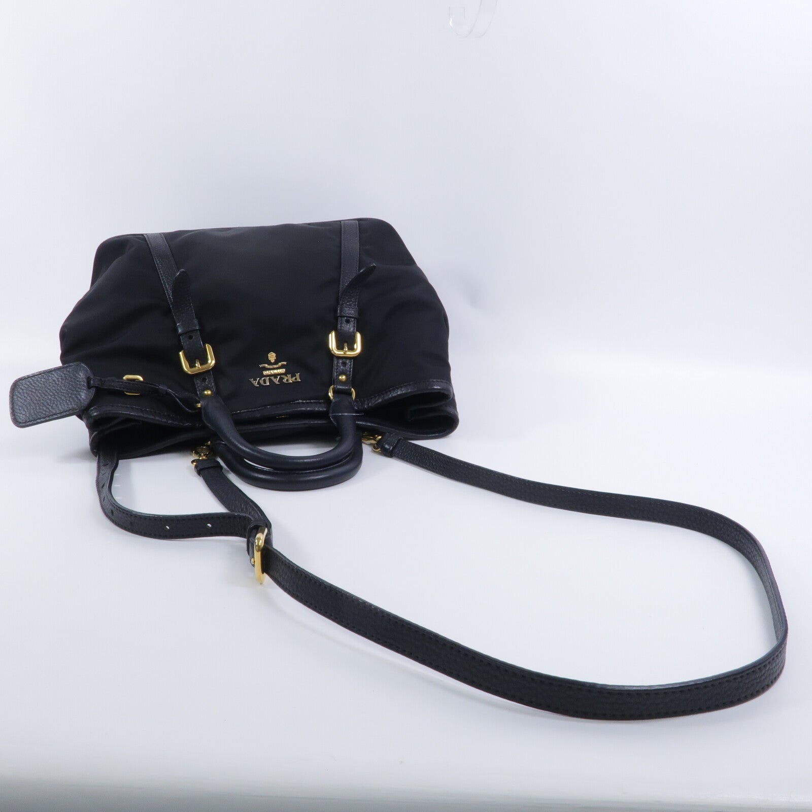 PRADA 尼龍2 Way Shoulder手挽肩背兩用袋