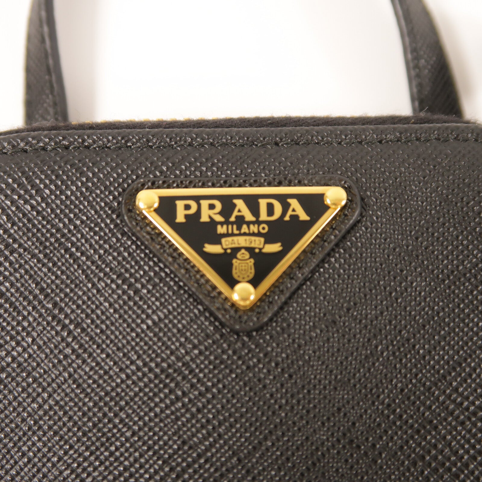 PRADA 牛皮皮革Phone Bag金扣手挽肩背兩用袋