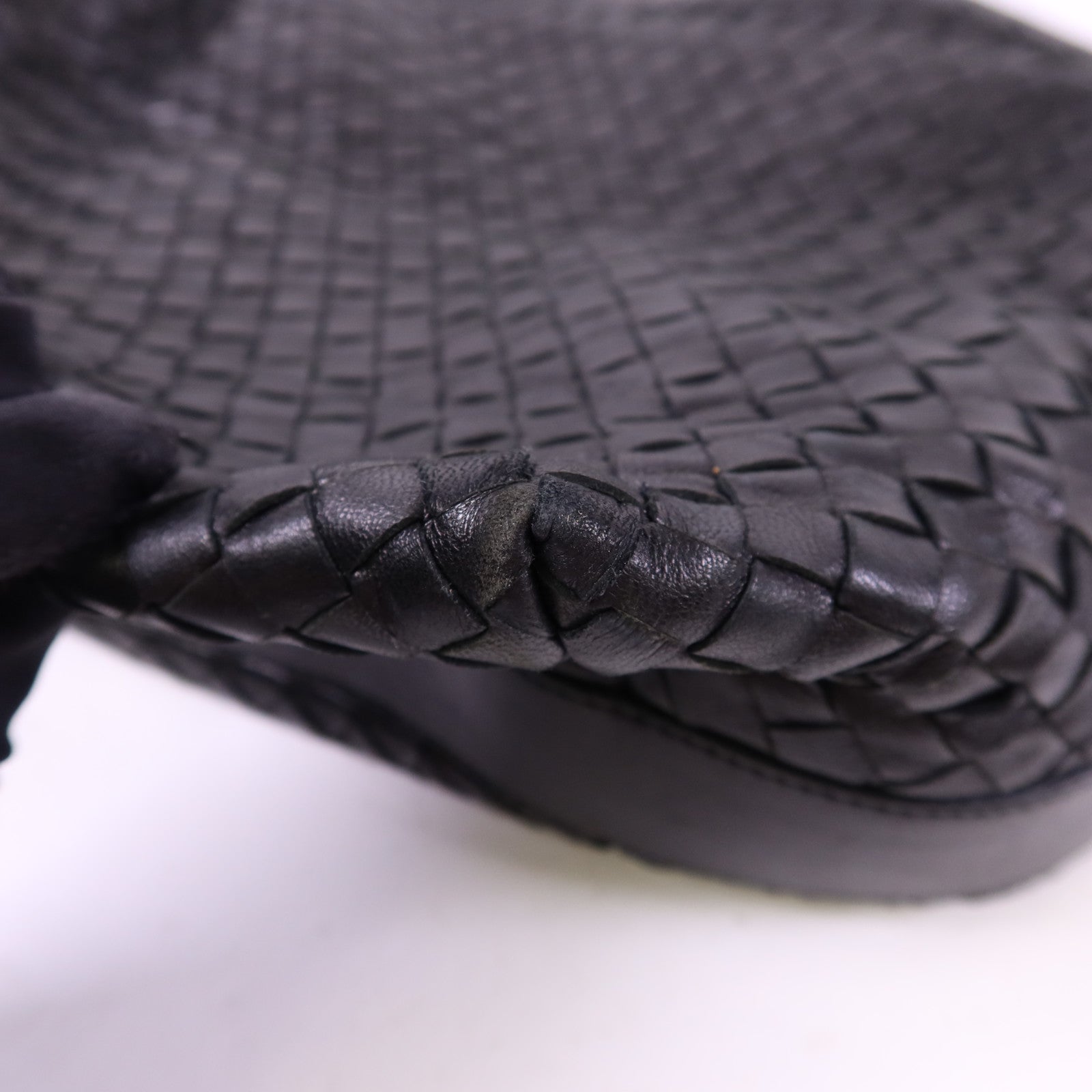 BOTTEGA VENETA 羊皮皮革Shoulder Bag金扣肩背袋