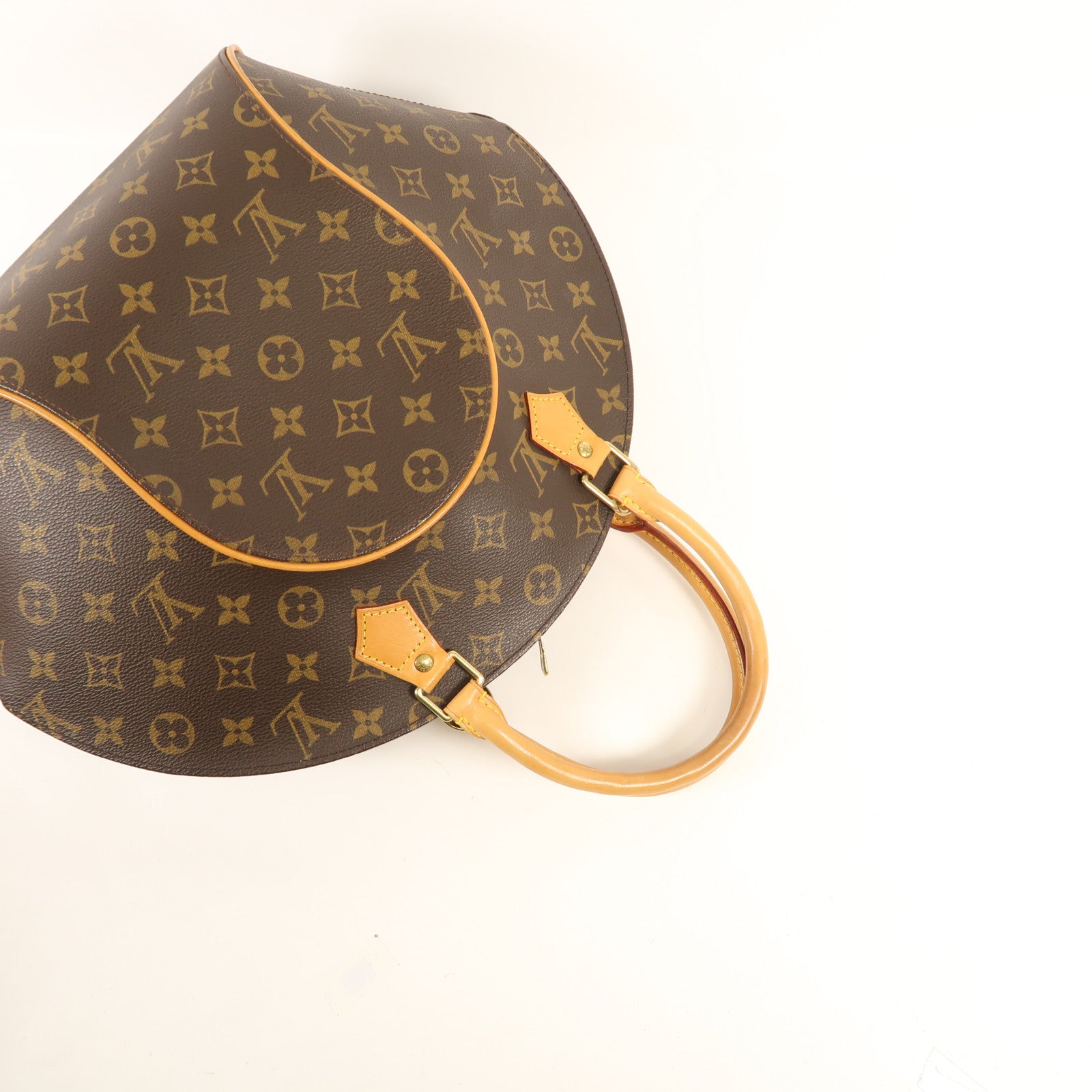 LOUIS VUITTON Monogram Elipse MM金扣手挽袋