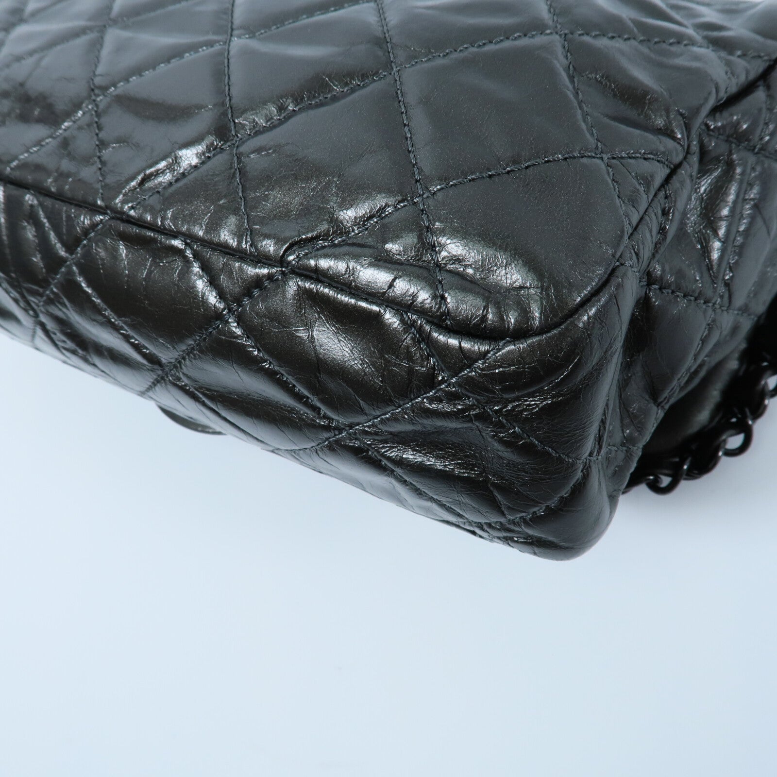 CHANEL 牛皮皮革Shoulder Bag鏈帶肩背袋