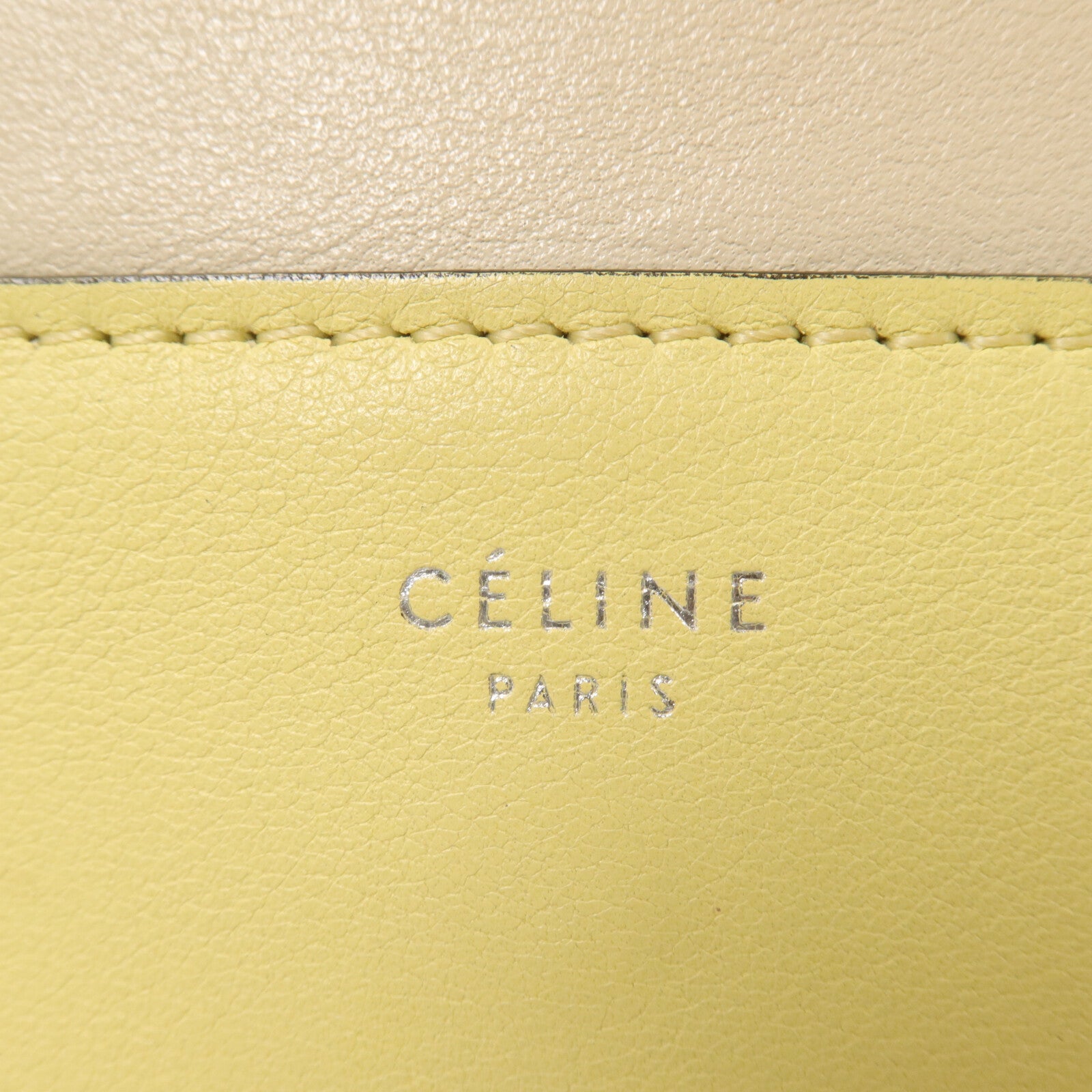 CELINE 牛皮皮革Frame Medium肩背袋
