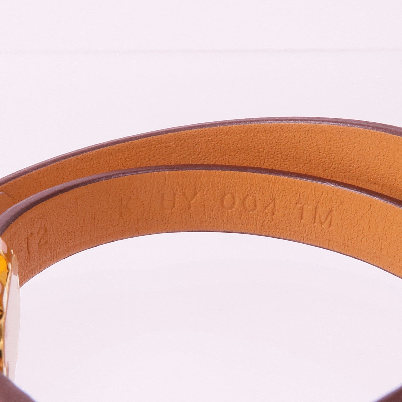 HERMES Swift皮革Pop H Double Tour金扣手帶Rose Eglantine