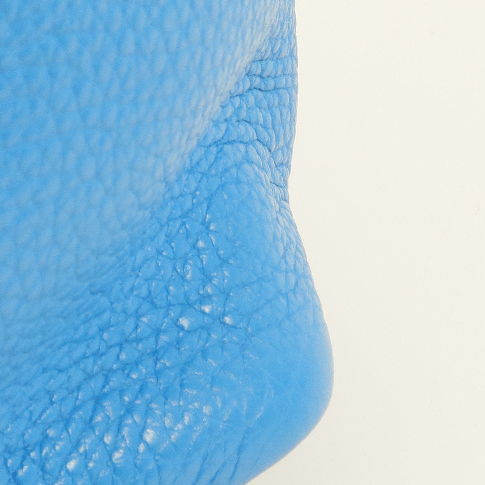 HERMES Clemence皮革Picotin PM金扣手挽袋 Bleu Zanzibar