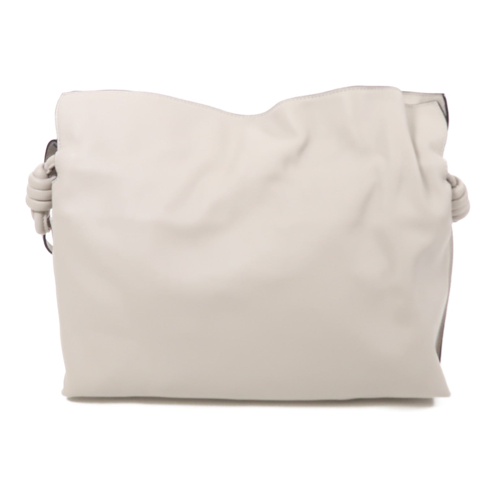 LOEWE 皮革Flamenco Clutch金扣肩背袋