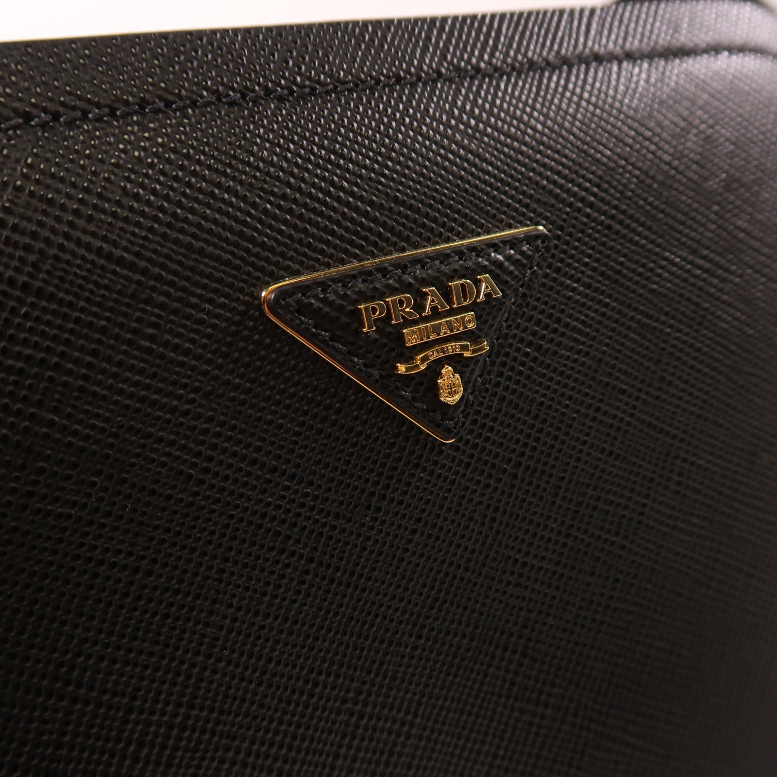 PRADA【激減優惠】 牛皮皮革2 Way Shoulder金扣手挽肩背兩用袋