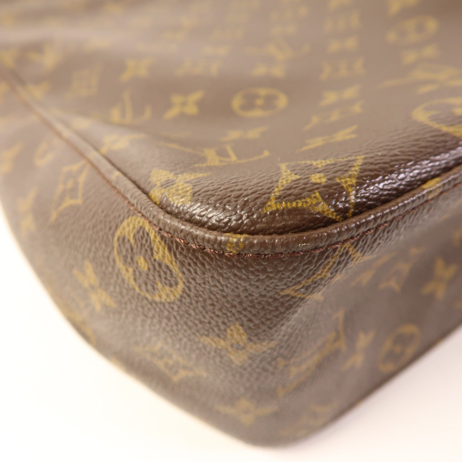 LOUIS VUITTON Monogram Looping GM金扣肩背袋