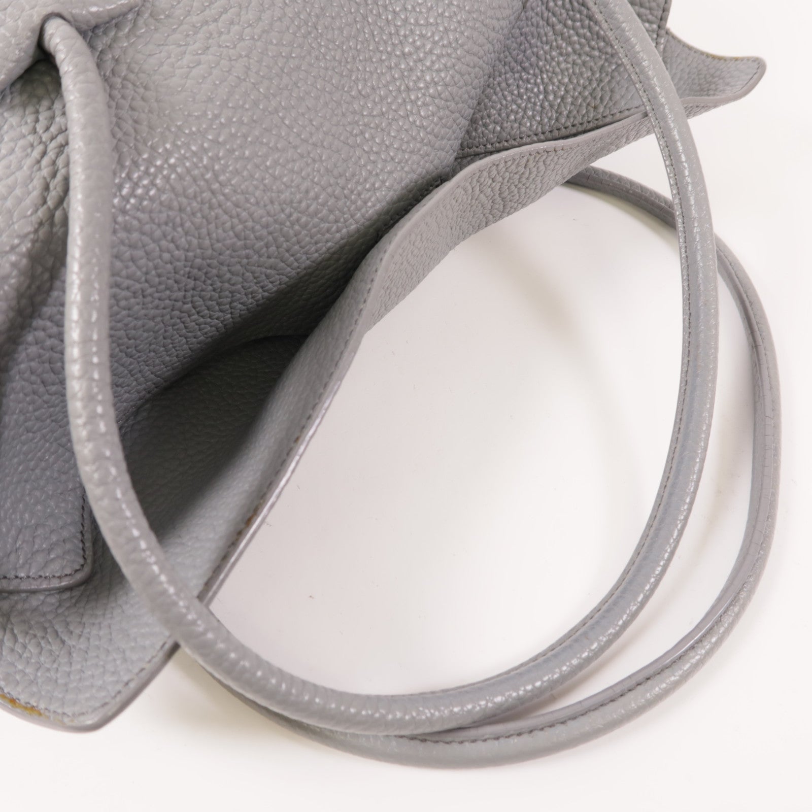 BURBERRY 牛皮皮革Tote Bag金扣手挽袋