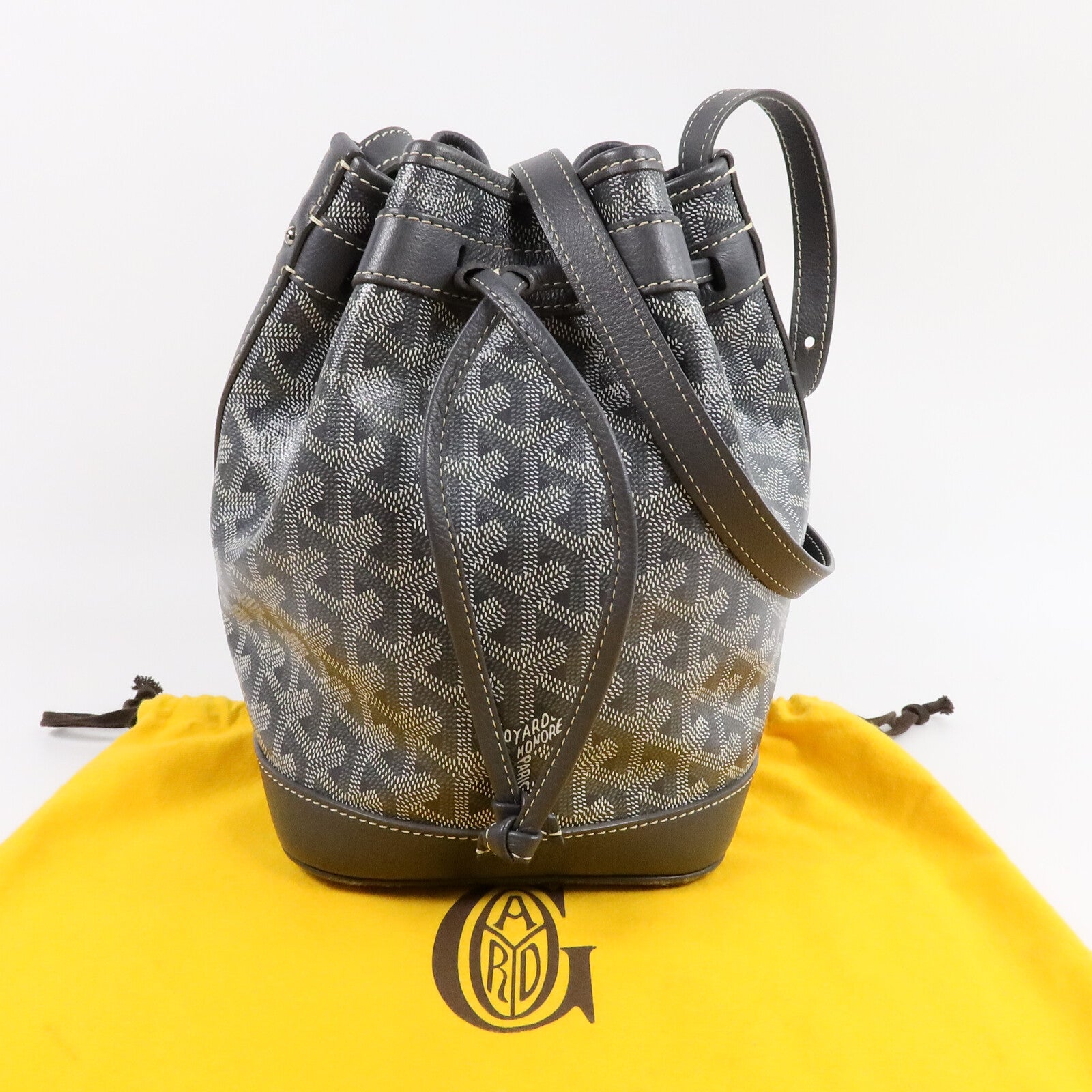 GOYARD 塗層帆布Petit Flot PM Bucket Bag肩背袋