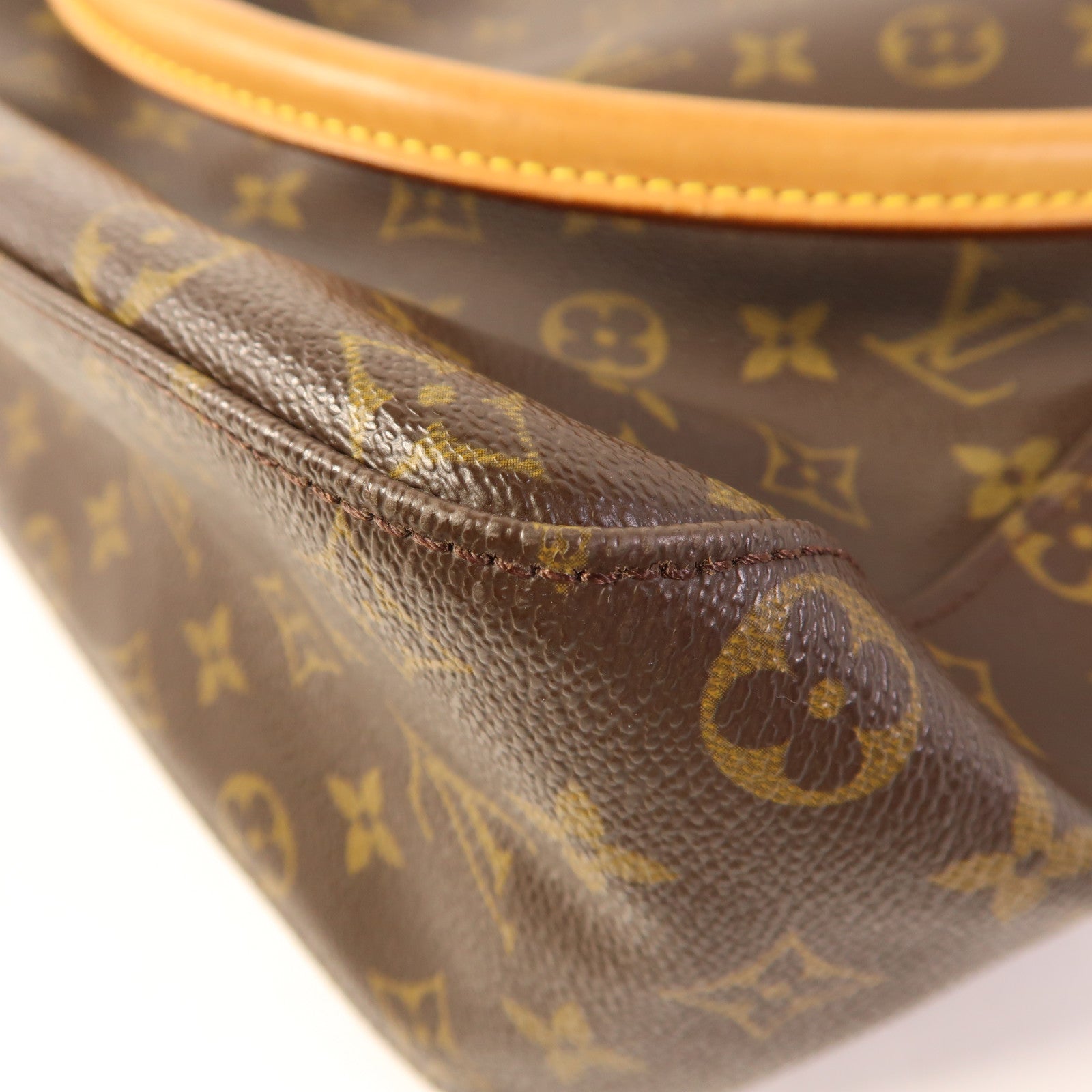 LOUIS VUITTON Monogram Looping GM金扣肩背袋