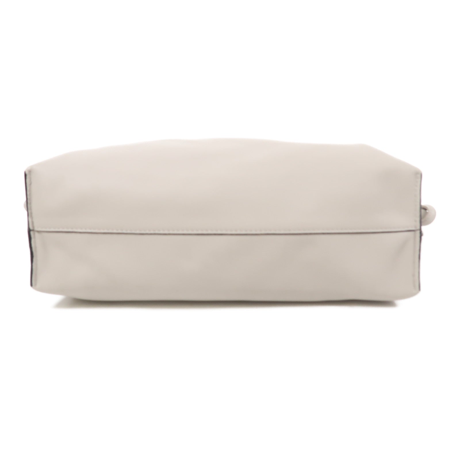 LOEWE 皮革Flamenco Clutch金扣肩背袋