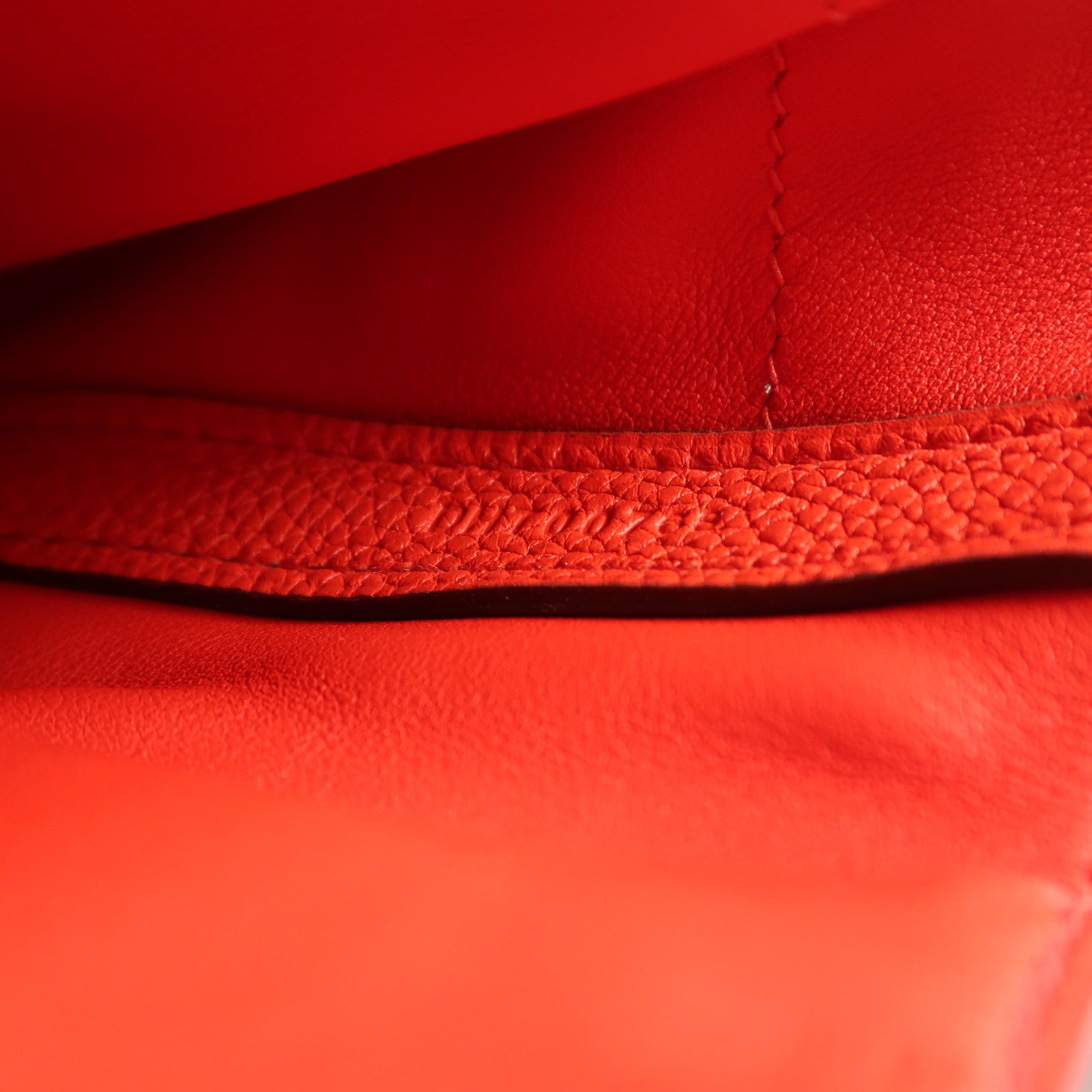 HERMES Togo/Swift皮革24/24 29cm手挽肩背兩用袋Rouge De Coeur