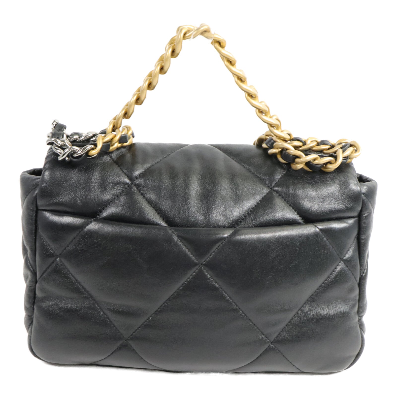 CHANEL 羊皮皮革Chanel 19 Small鏈帶肩背袋