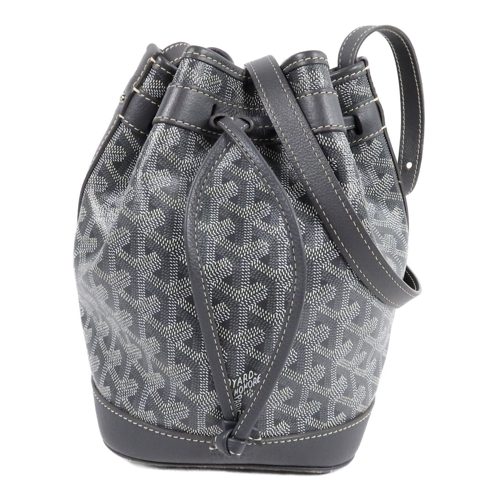 GOYARD 塗層帆布Petit Flot PM Bucket Bag肩背袋