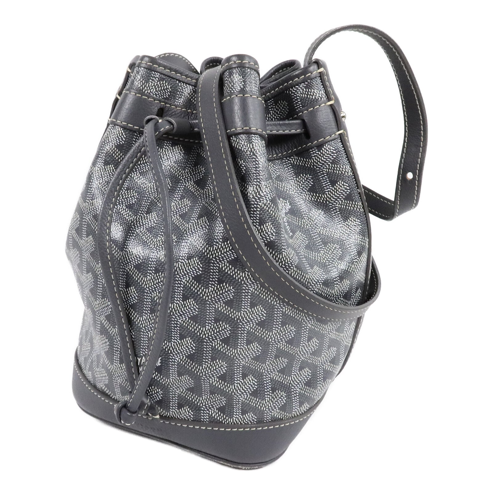 GOYARD 塗層帆布Petit Flot PM Bucket Bag肩背袋