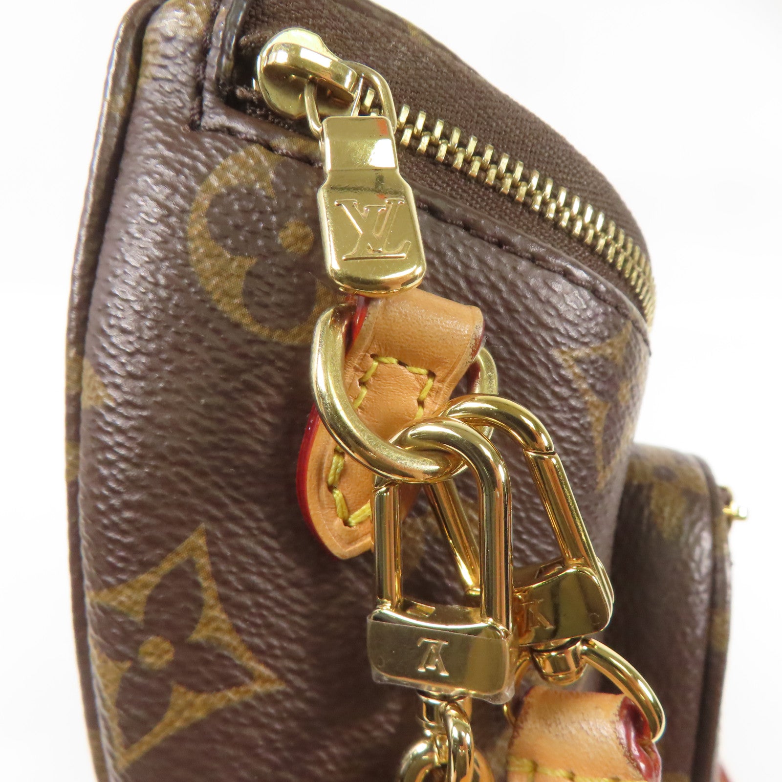 LOUIS VUITTON 【激減優惠】Monogram Mini Bumbag金扣手挽肩背兩用袋