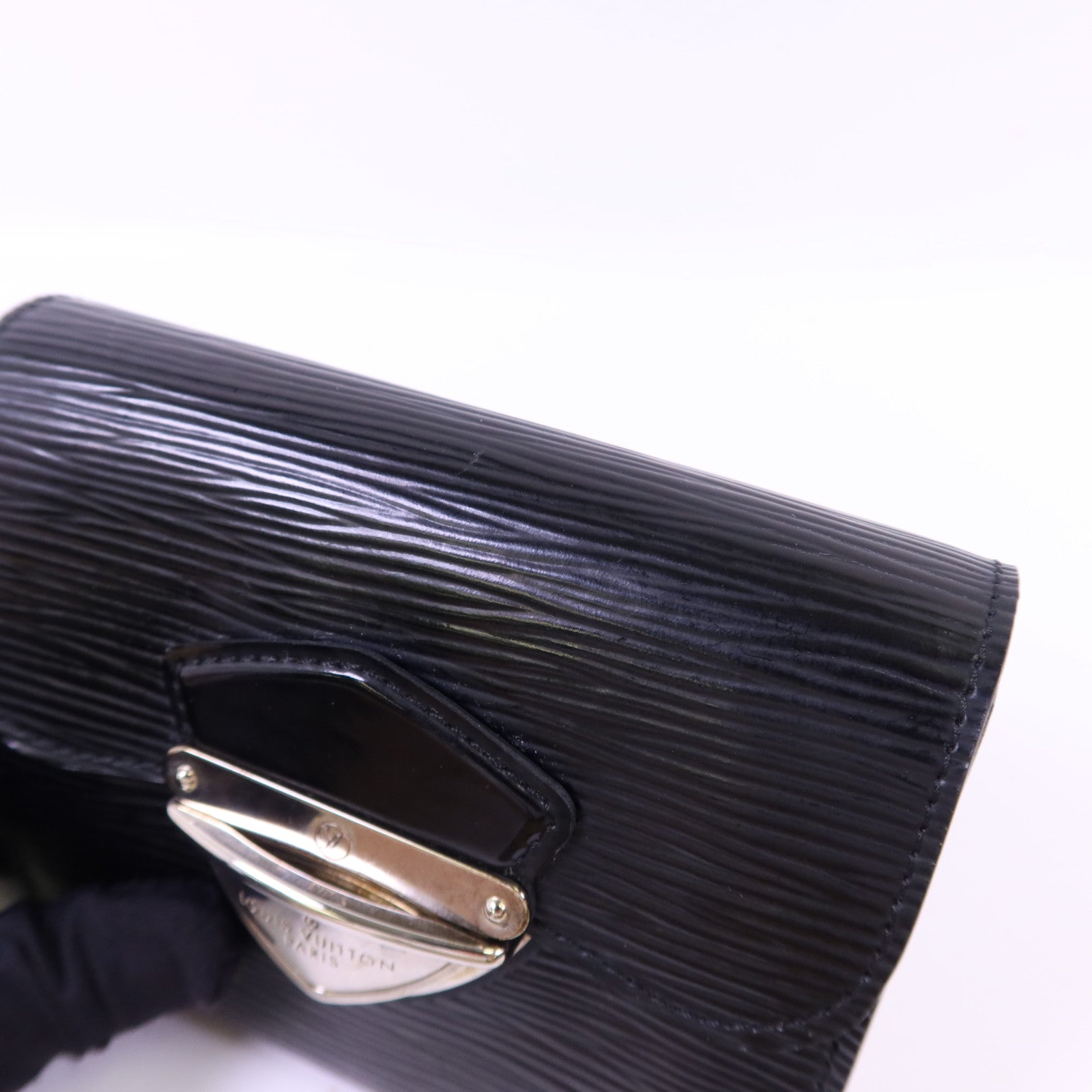 LOUIS VUITTON Epi Portefeuille Joey銀扣錢包