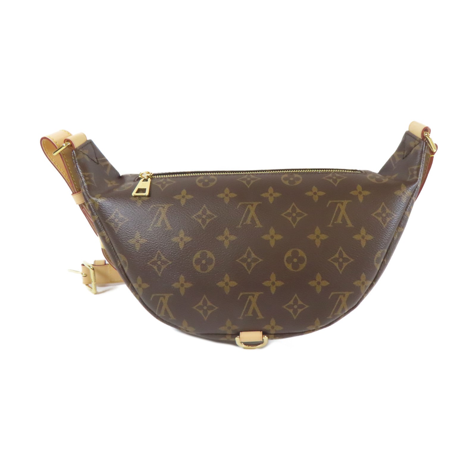 LOUIS VUITTON Monogram Bumbag金扣腰包啡色