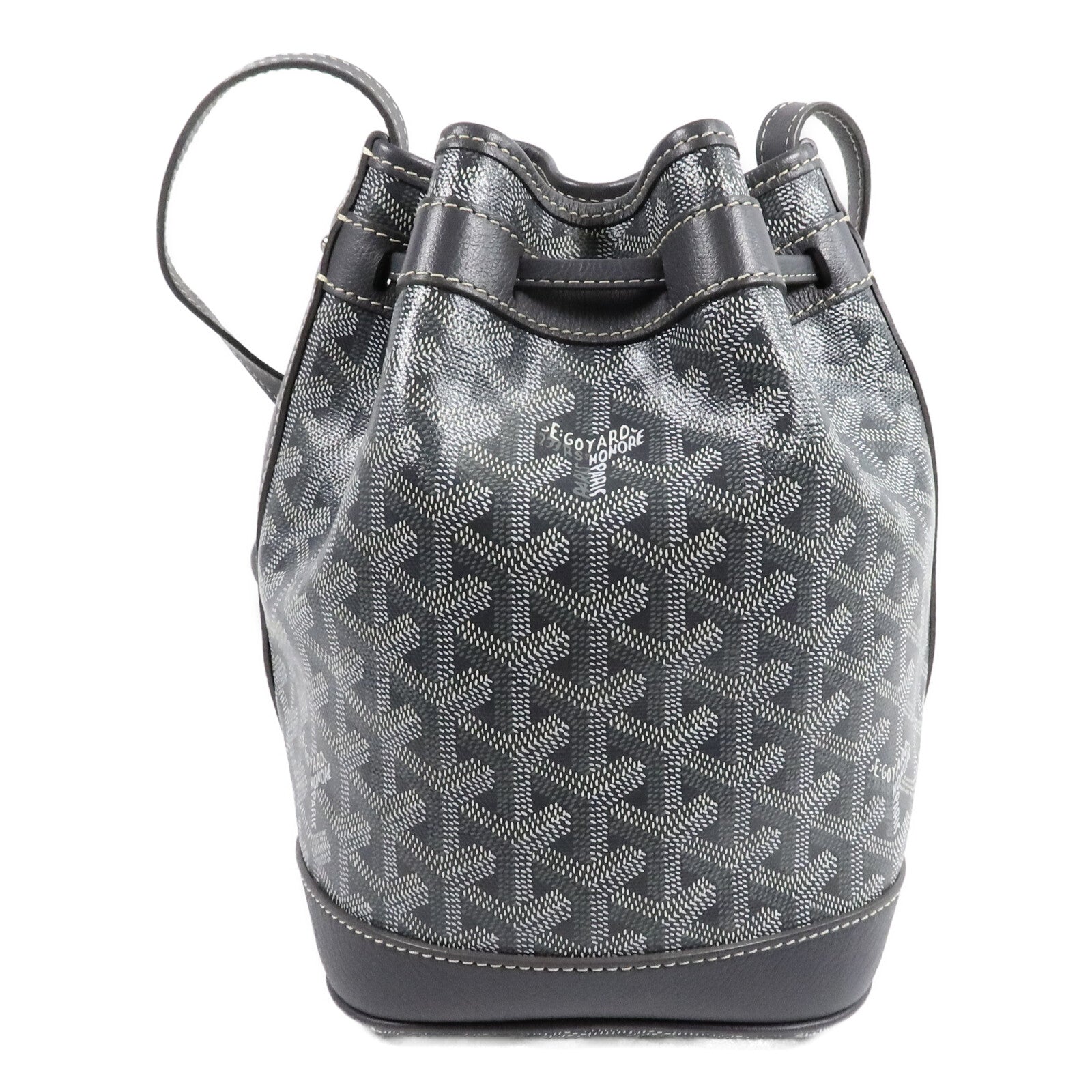 GOYARD 塗層帆布Petit Flot PM Bucket Bag肩背袋
