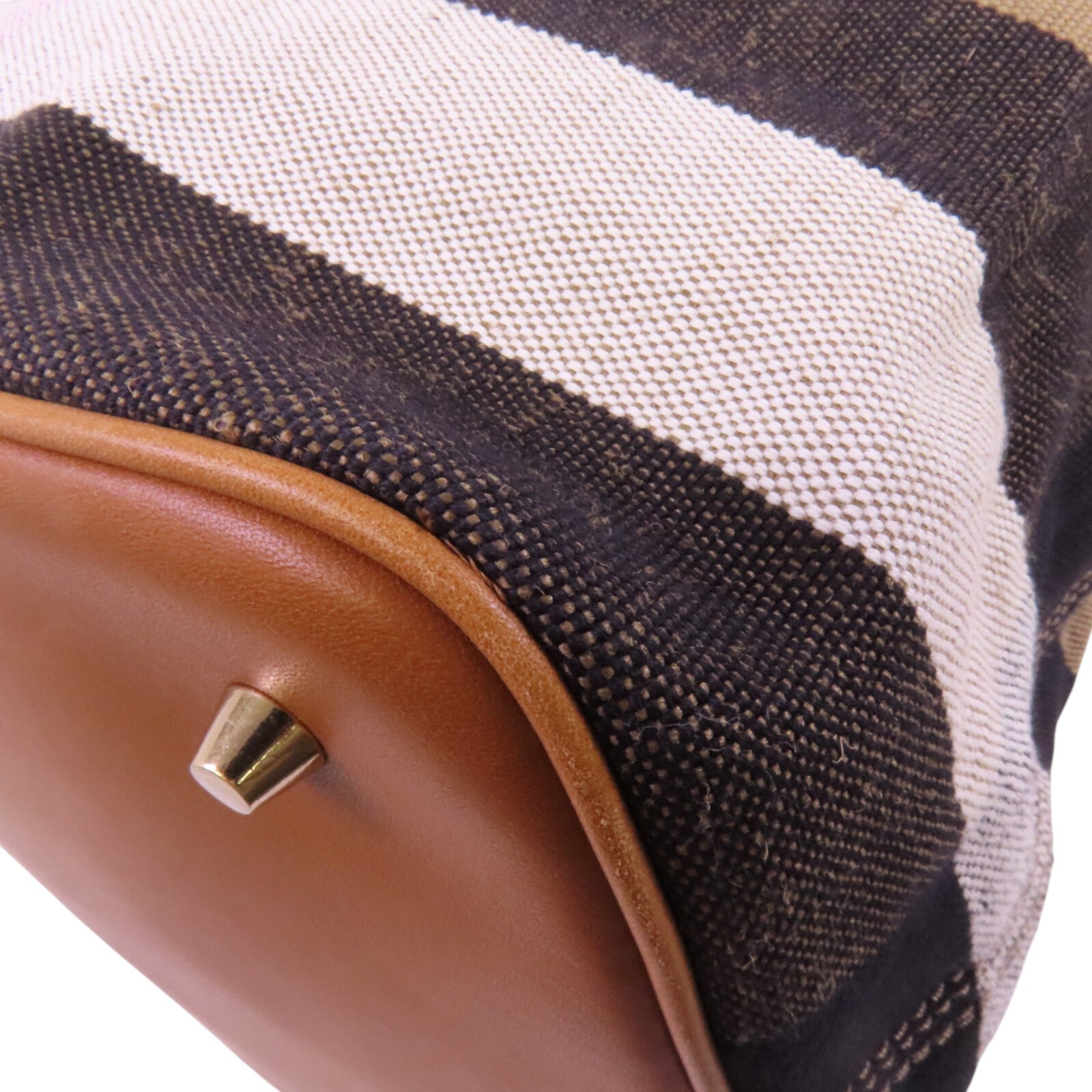 BURBERRY 帆布2Way Shouldre Bag金扣手挽肩背兩用袋