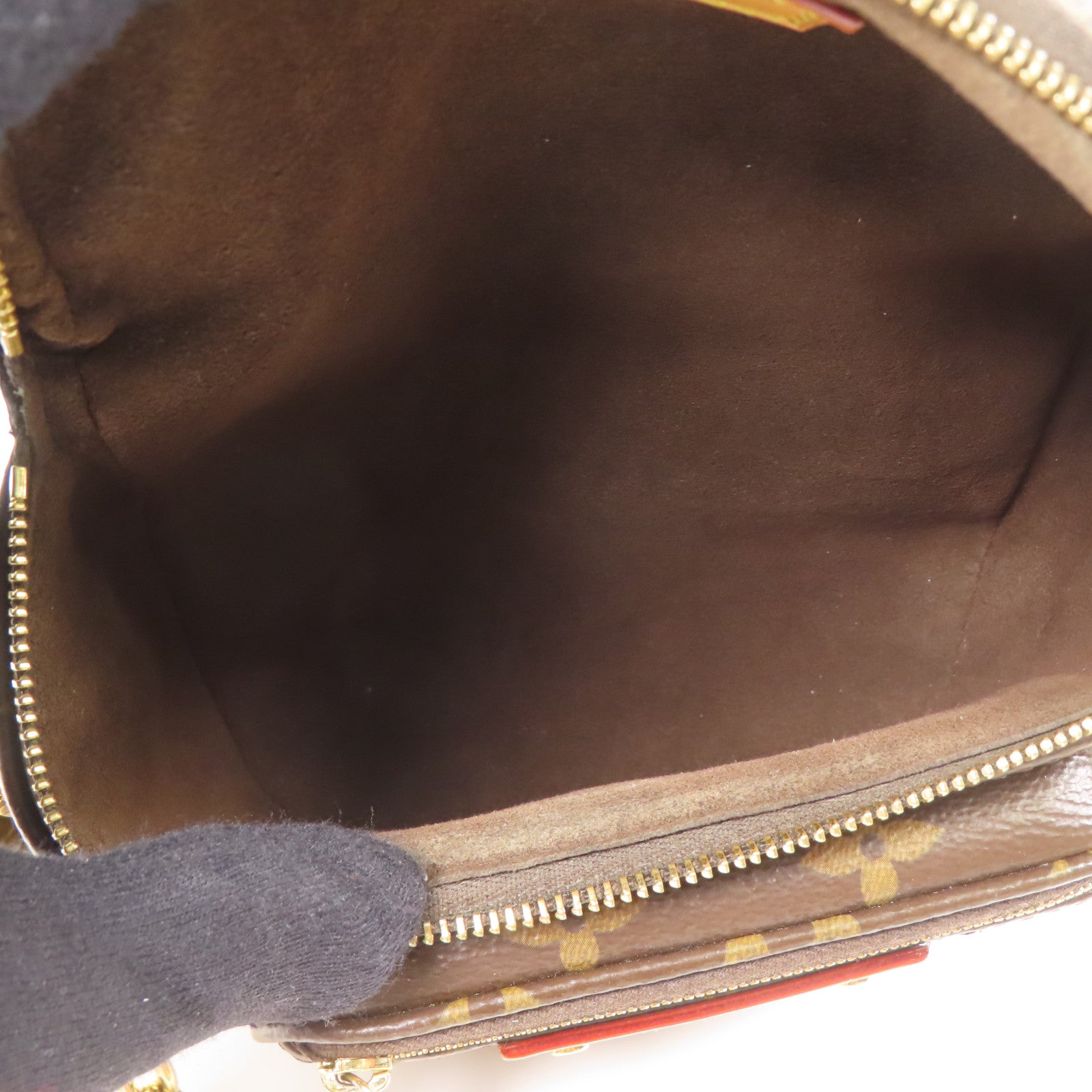 LOUIS VUITTON LV GHW Mini Bumbag Shoulder Bag M82335 Monogram Brown