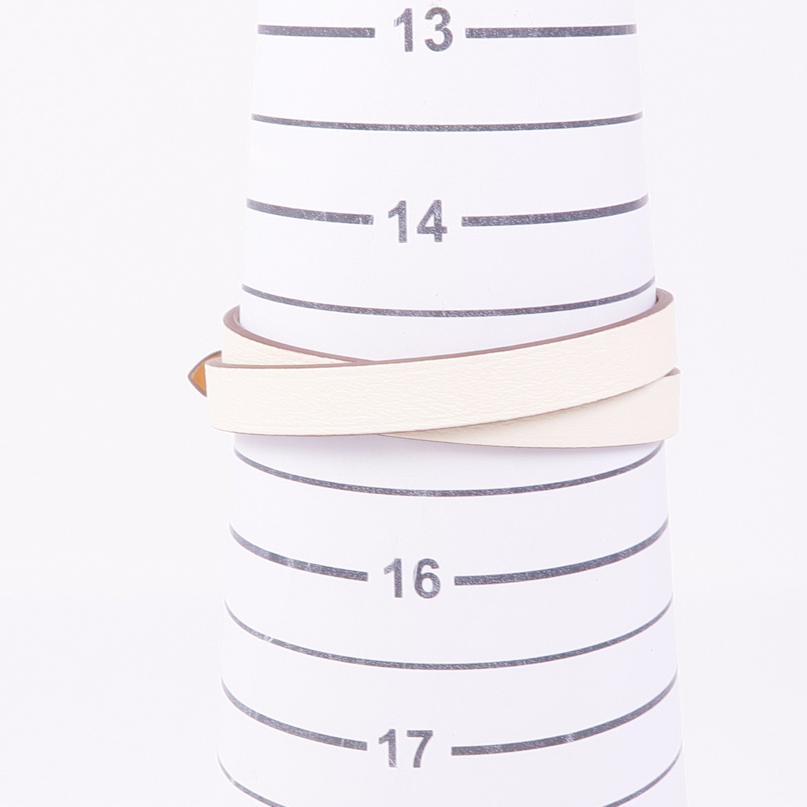 HERMES Swift皮革Pop H Double Tour金扣手帶Nata