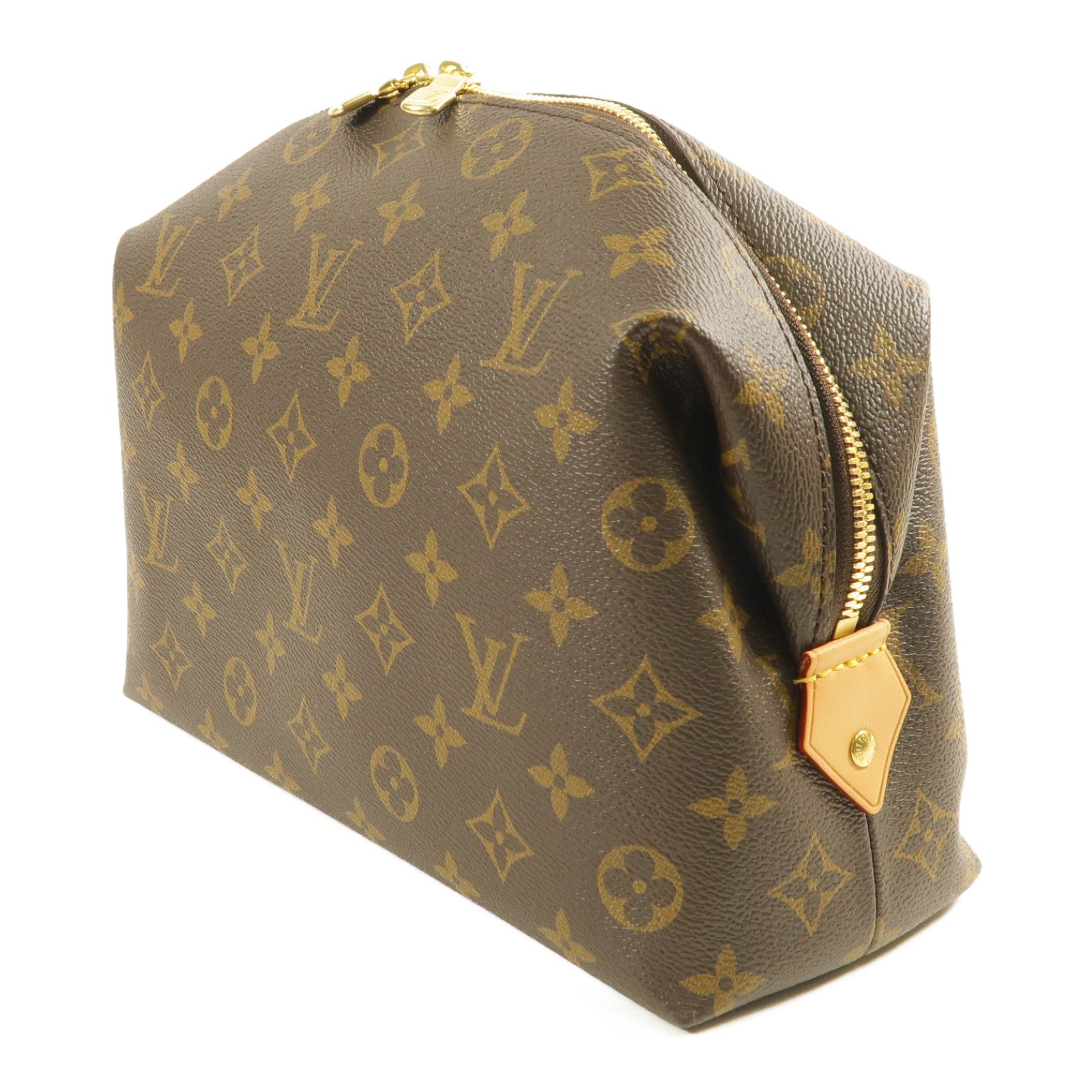 LOUIS VUITTON Monogram Cosmetic Pouch GM金扣手拿包