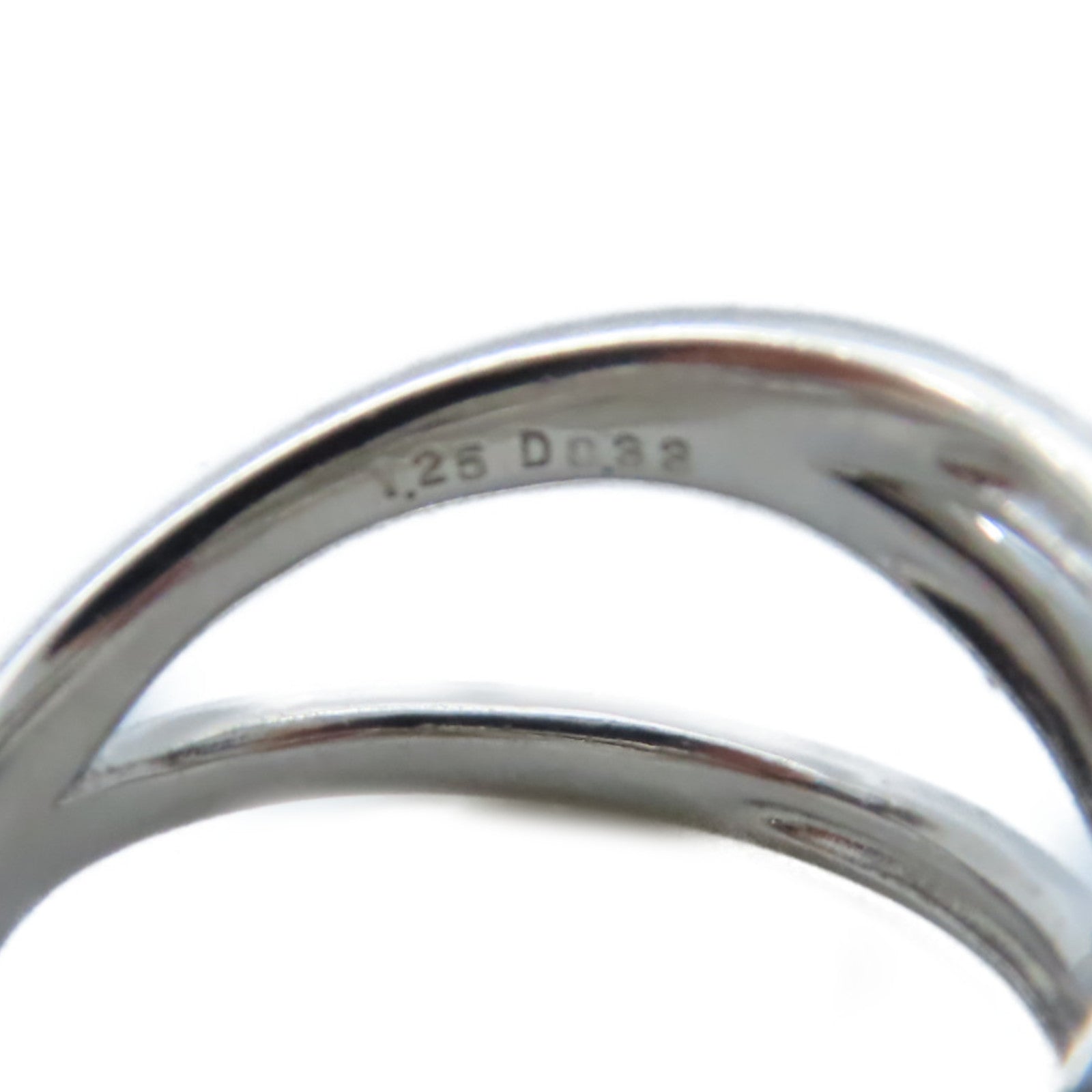 JEWELRY PT900鉑金/1.25ct紅寶石/0.33ct鑽石Ruby Ring戒指US#5.75
