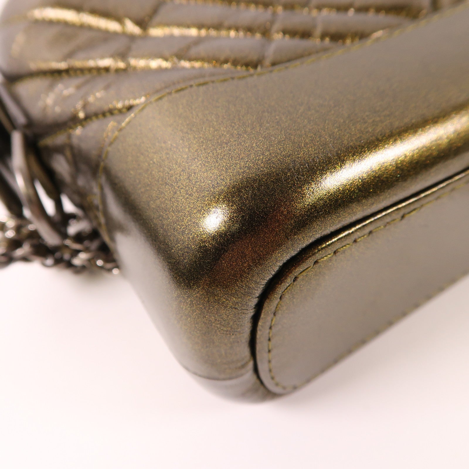 CHANEL 【激減優惠】牛皮皮革Gabrielle Small鏈帶肩背袋