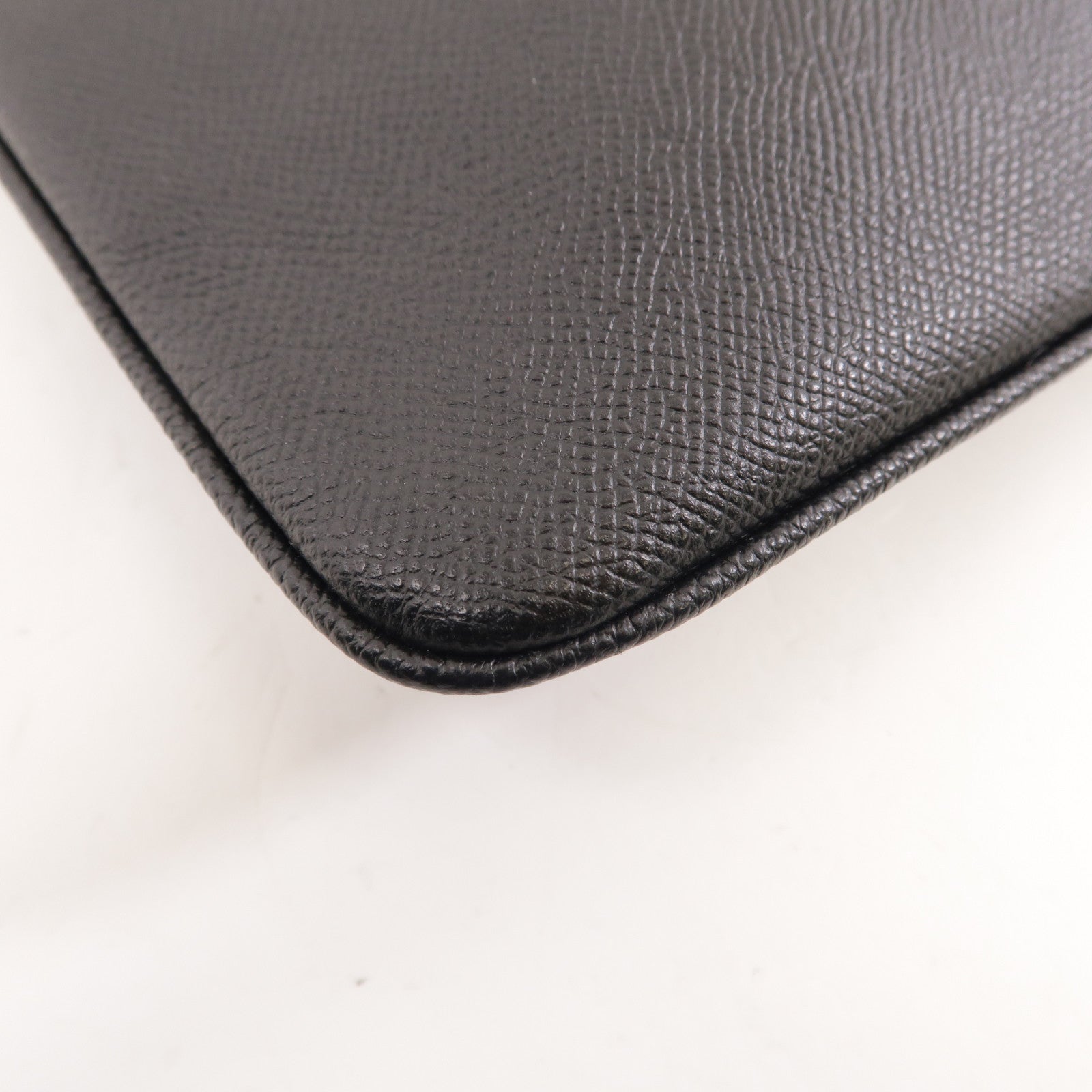 BALENCIAGA 牛皮皮革Clutch Bag金扣手拿包黑色