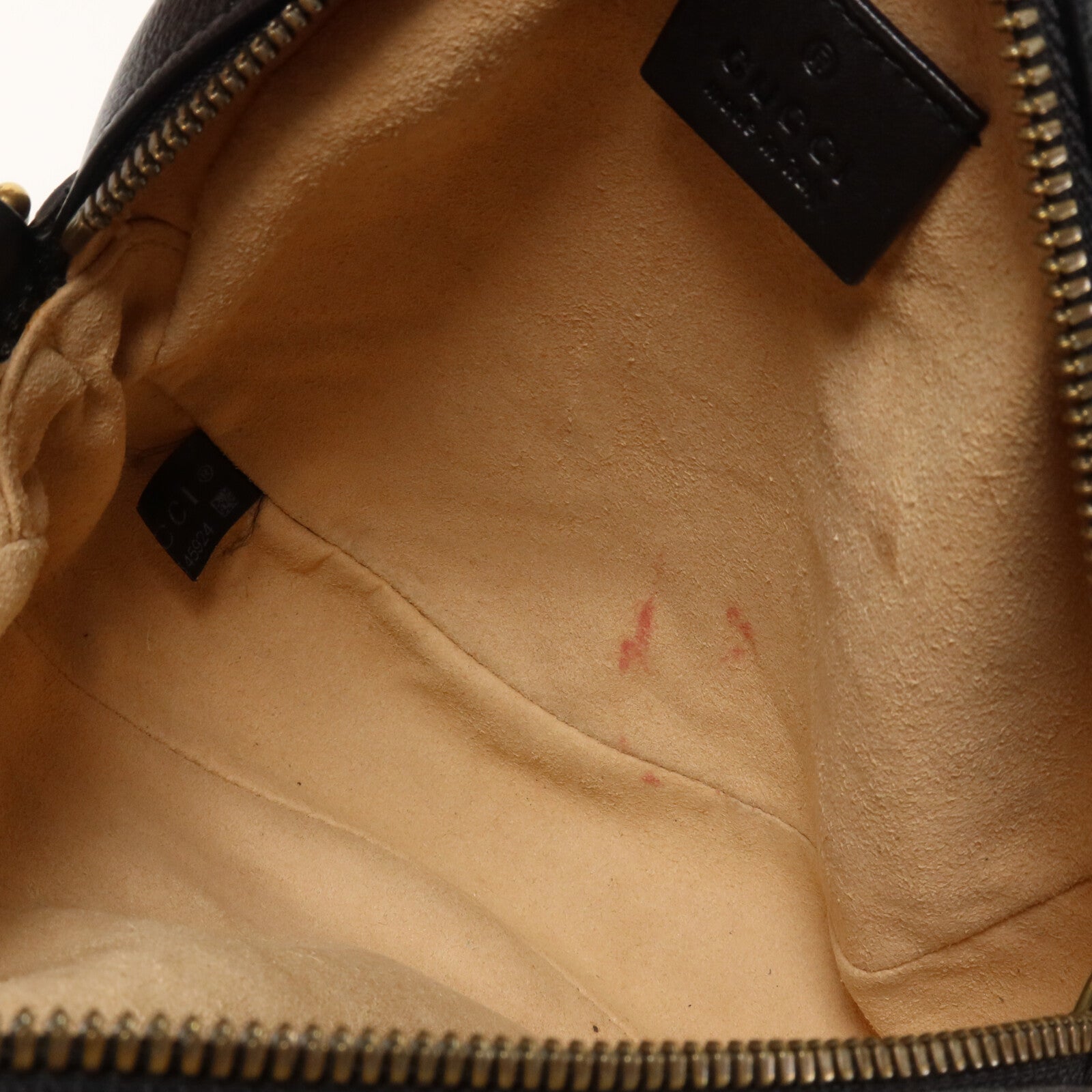 GUCCI 牛皮皮革GG Marmont Round Bag鏈帶肩背袋