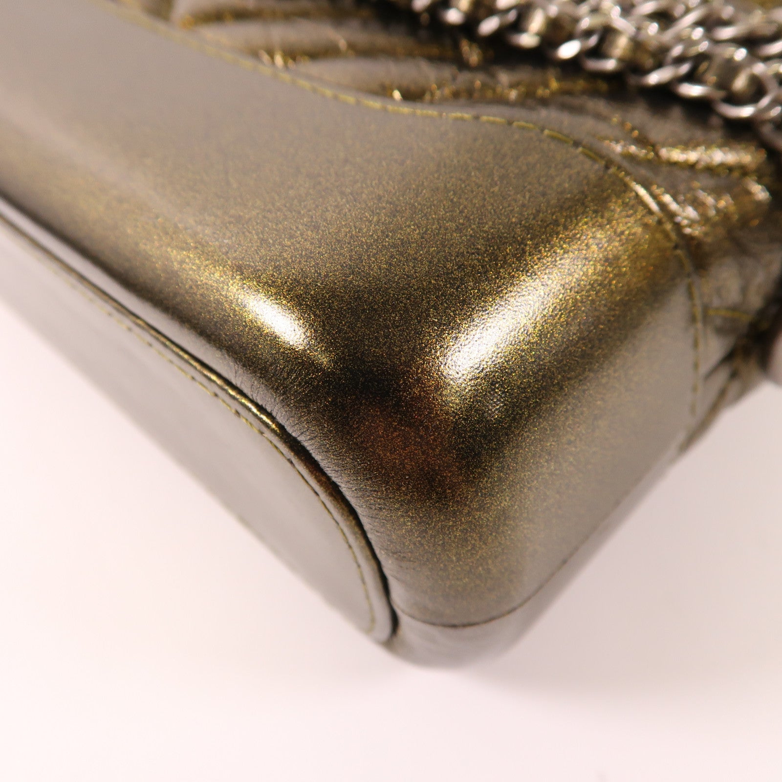 CHANEL 【激減優惠】牛皮皮革Gabrielle Small鏈帶肩背袋