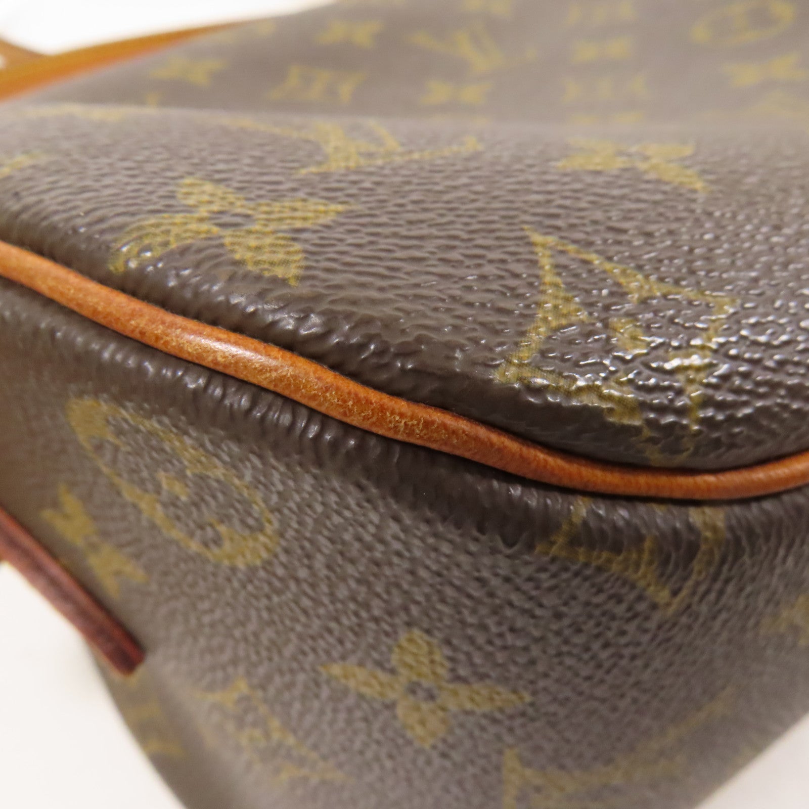 LOUIS VUITTON Monogram Blois金扣肩背袋棕色